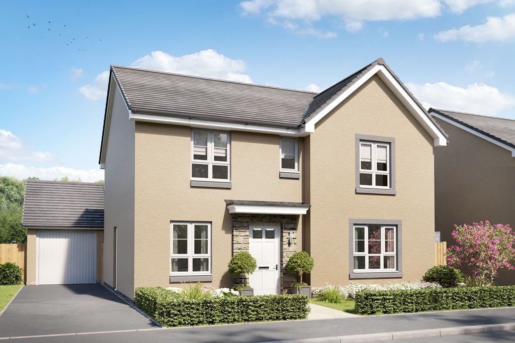 New home, 4 bed detached house for sale in "Balloch" at Oldmeldrum Road
