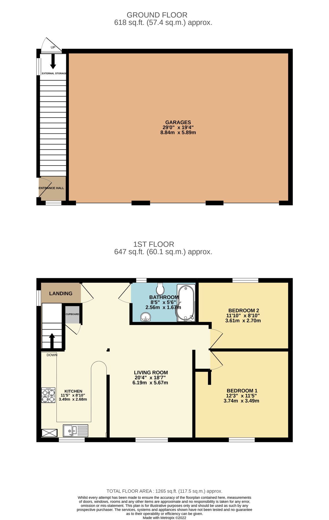 2 bed detached house for sale in Axe Cliff View, Seaton, Devon EX12