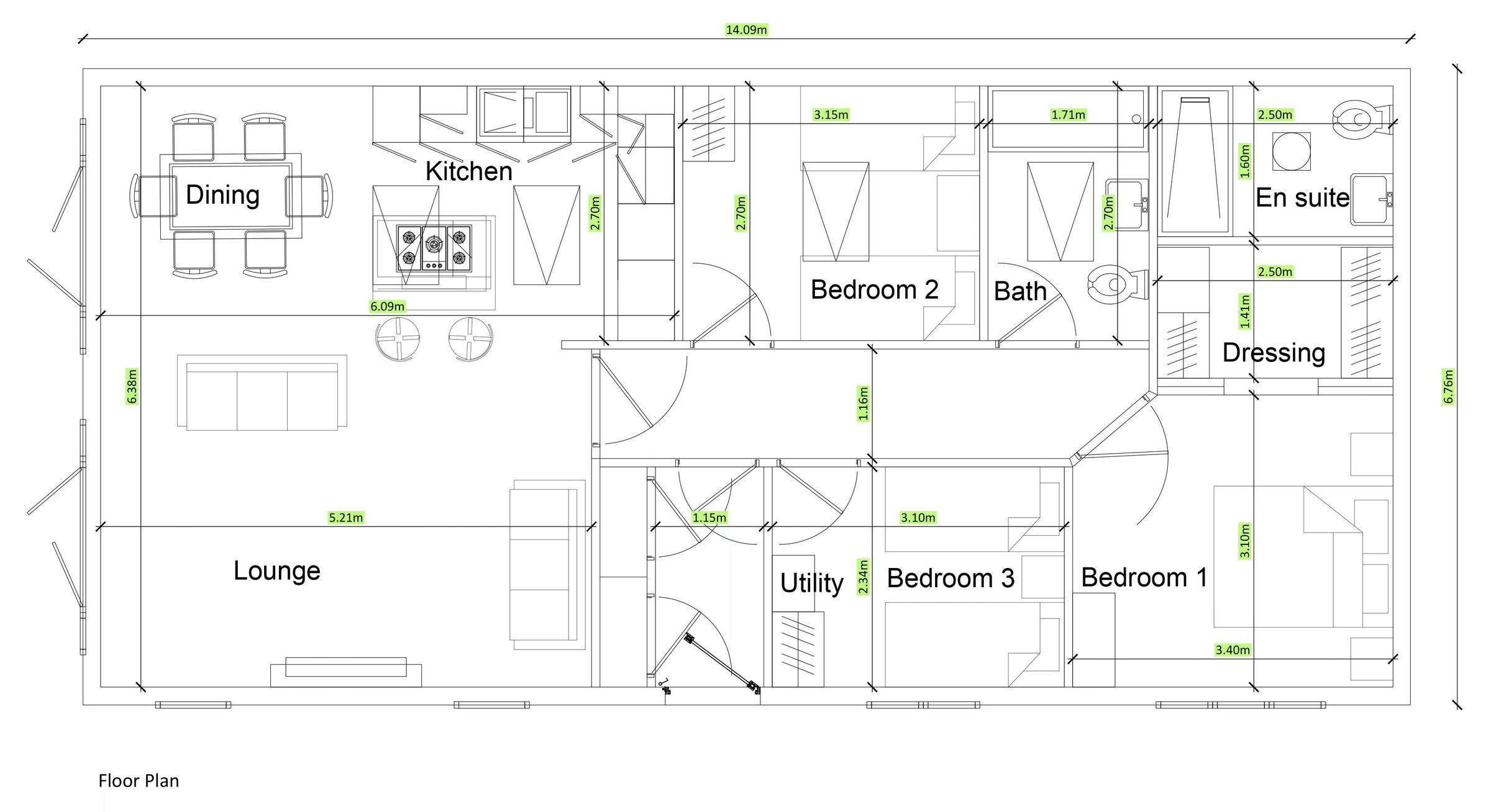 New home, 3 bed lodge for sale in Noahs Ark, Barton Street, Laceby DN37 Zoopla