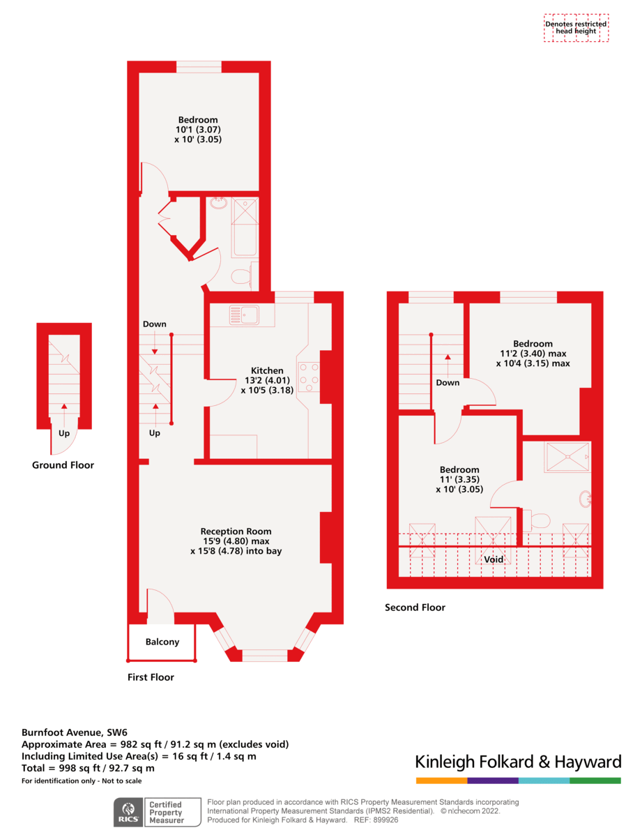 3 bed flat for sale in Burnfoot Avenue, London SW6 Zoopla