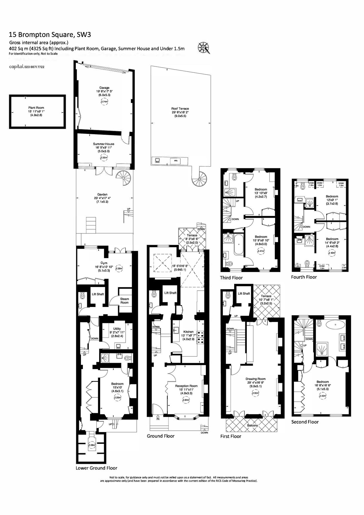 6 bed terraced house for sale in Brompton Square, London SW3 Zoopla