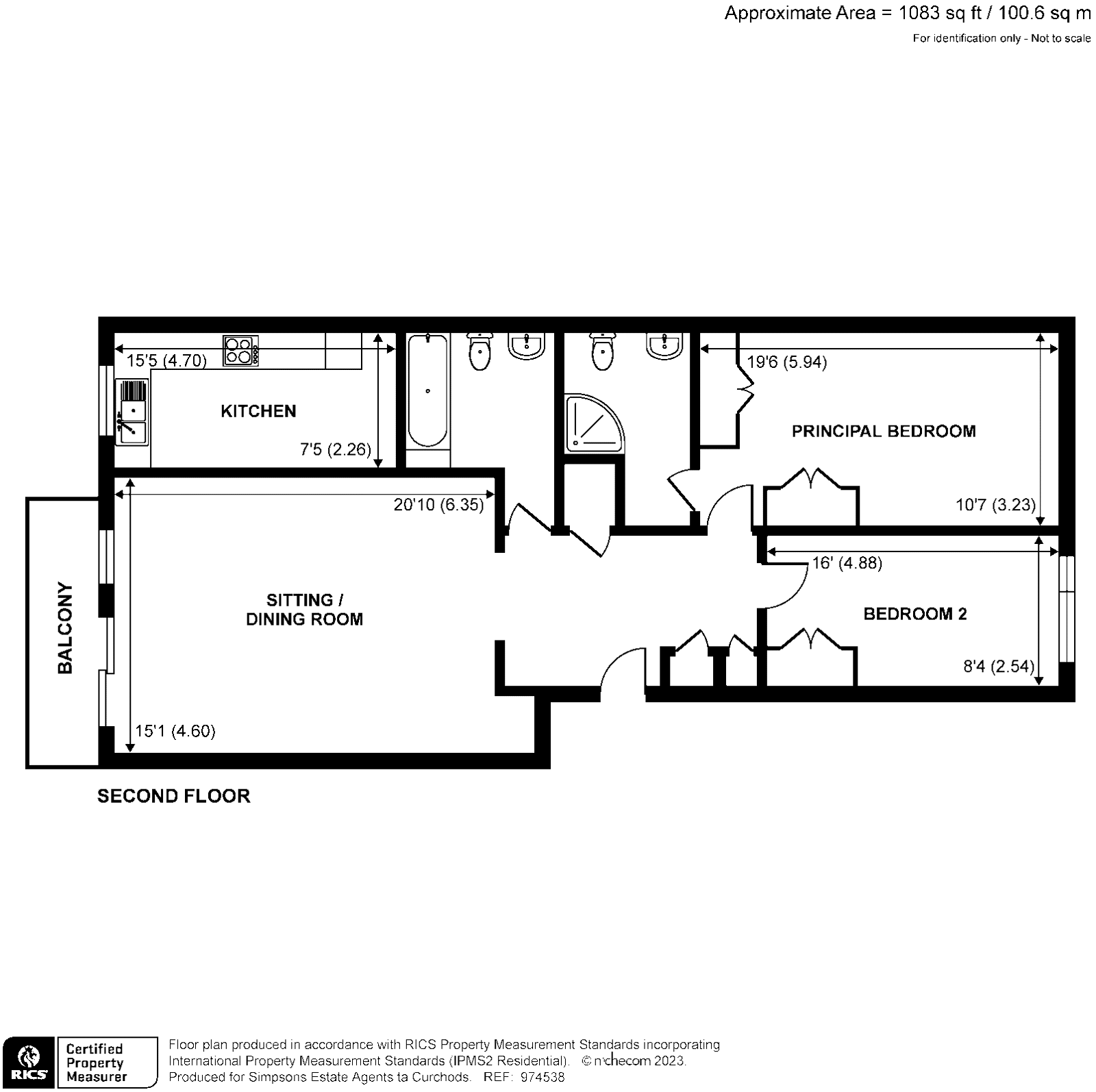 2 bed flat for sale in Farington Acres, Vale Road, Weybridge KT13 Zoopla