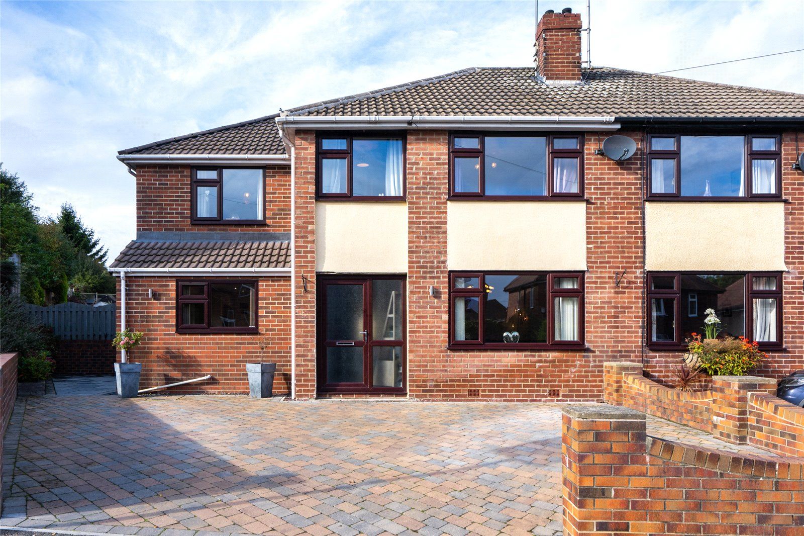 4 bed semidetached house for sale in Brigshaw Lane, Allerton Bywater