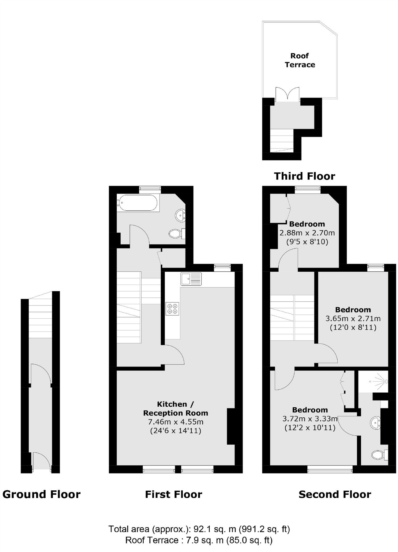 3 bed flat for sale in Wandsworth Bridge Road, London SW6 Zoopla