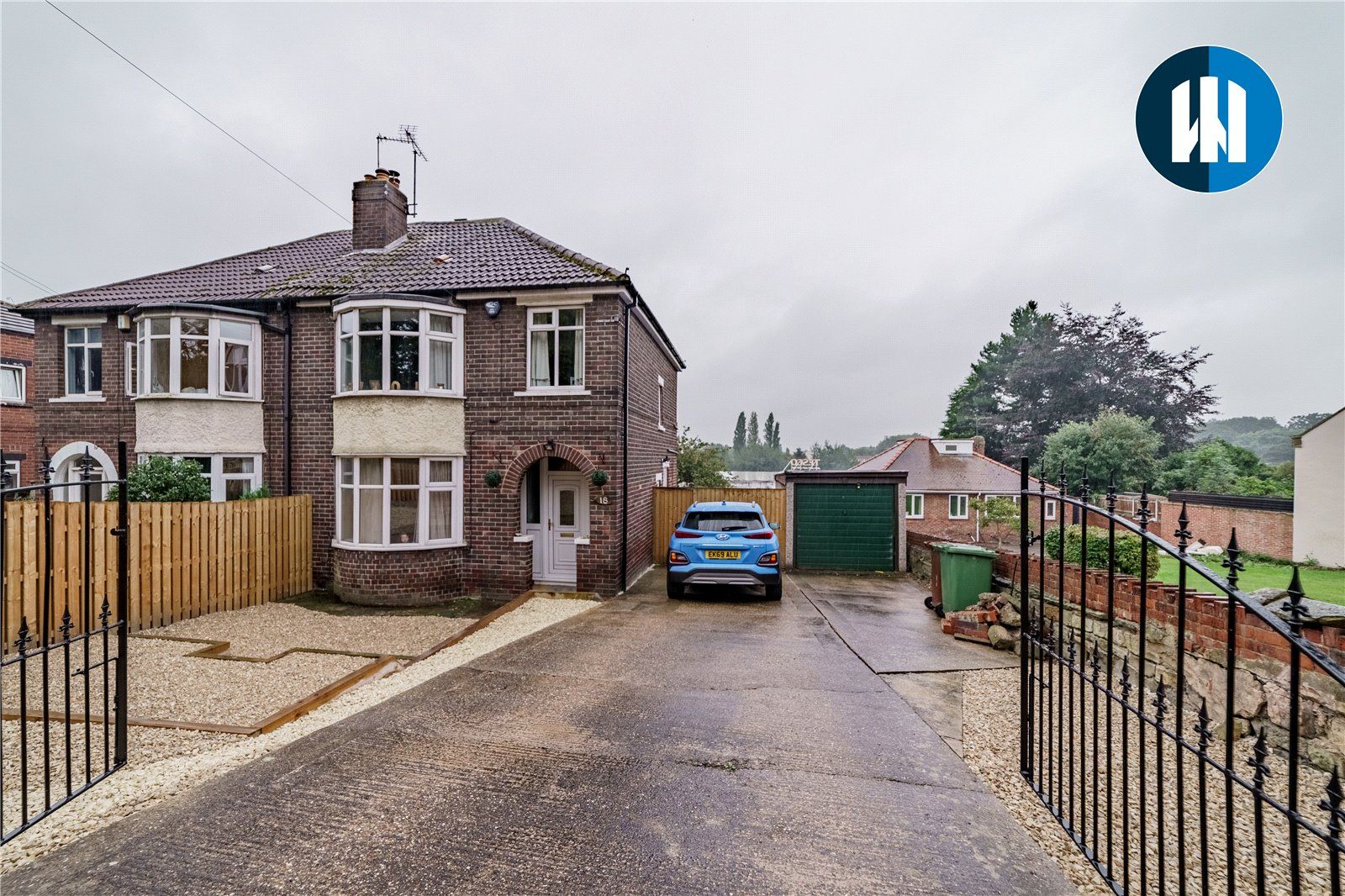 3 bed semidetached house for sale in Station Road, Hemsworth
