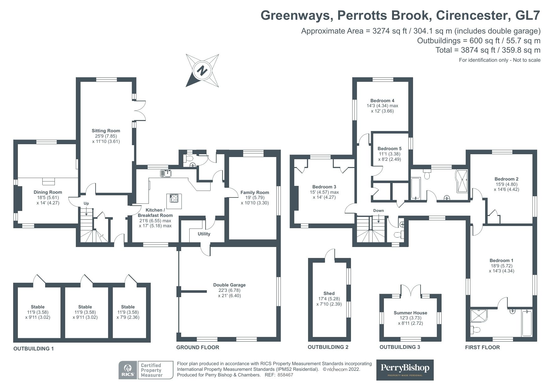 5 bed detached house for sale in Perrotts Brook, Cirencester GL7 Zoopla