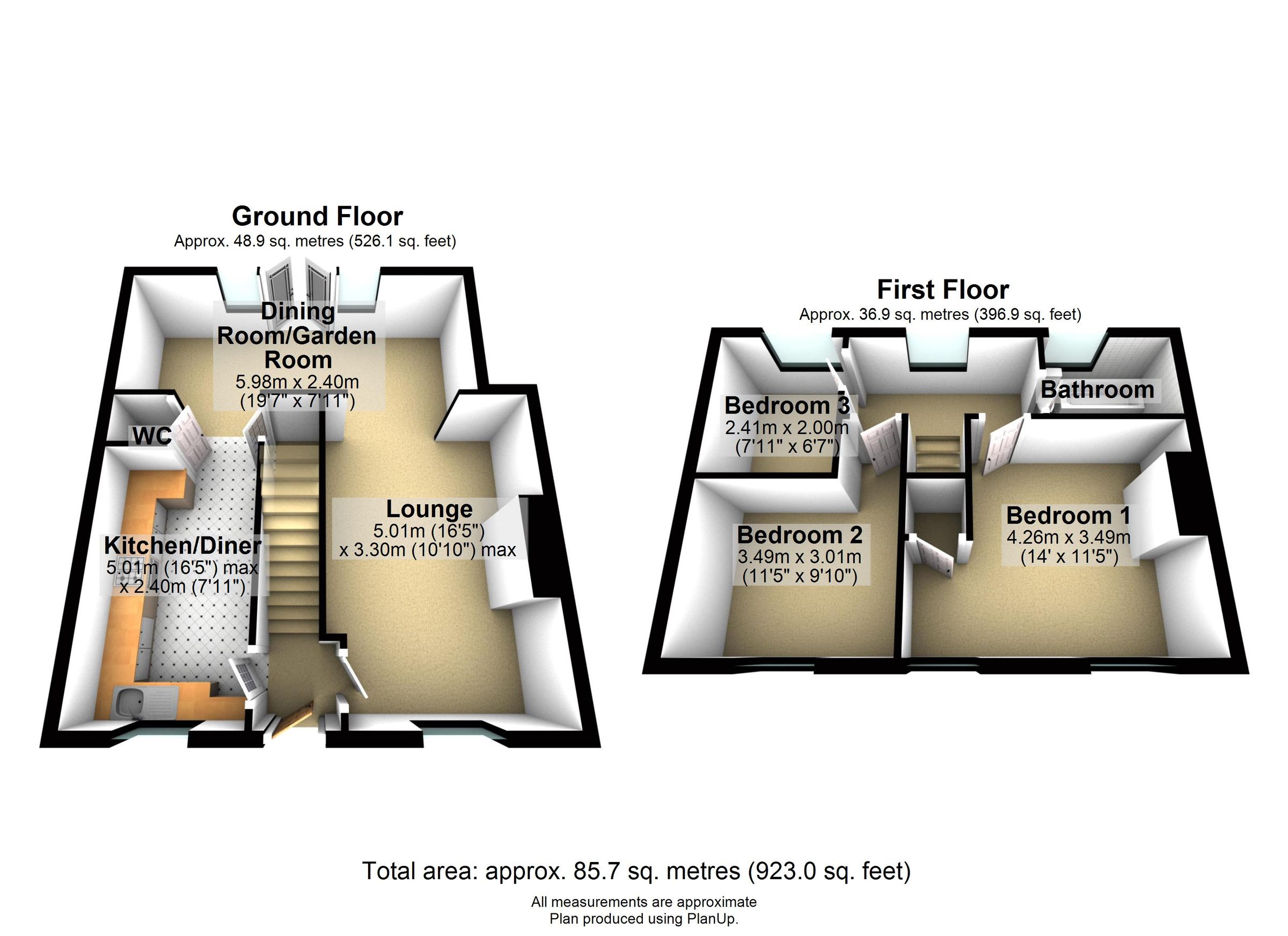 3 bed terraced house for sale in Mickley Lane, Totley Rise, Sheffield