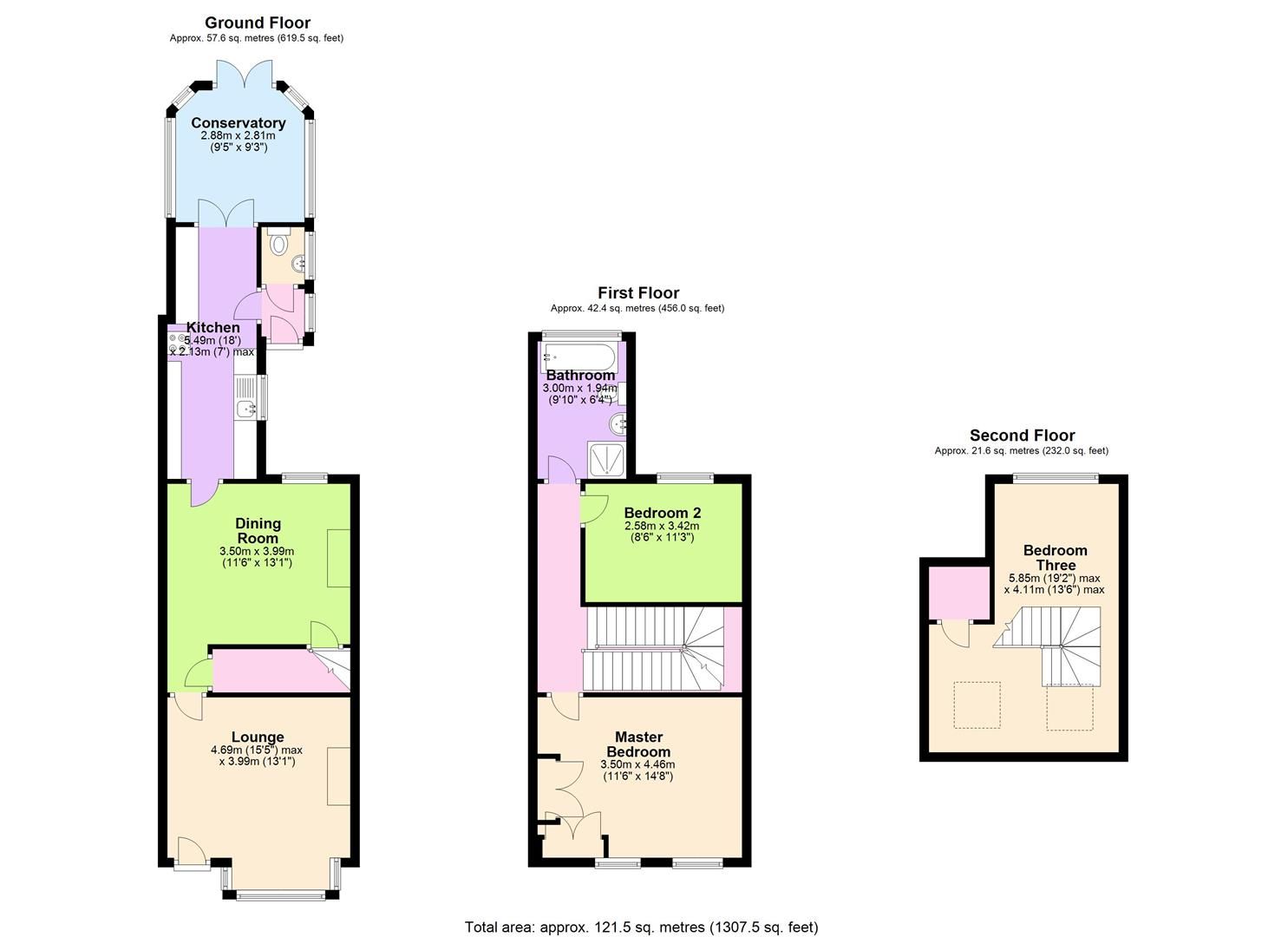 3 bed terraced house for sale in Highfield Street, Hugglescote