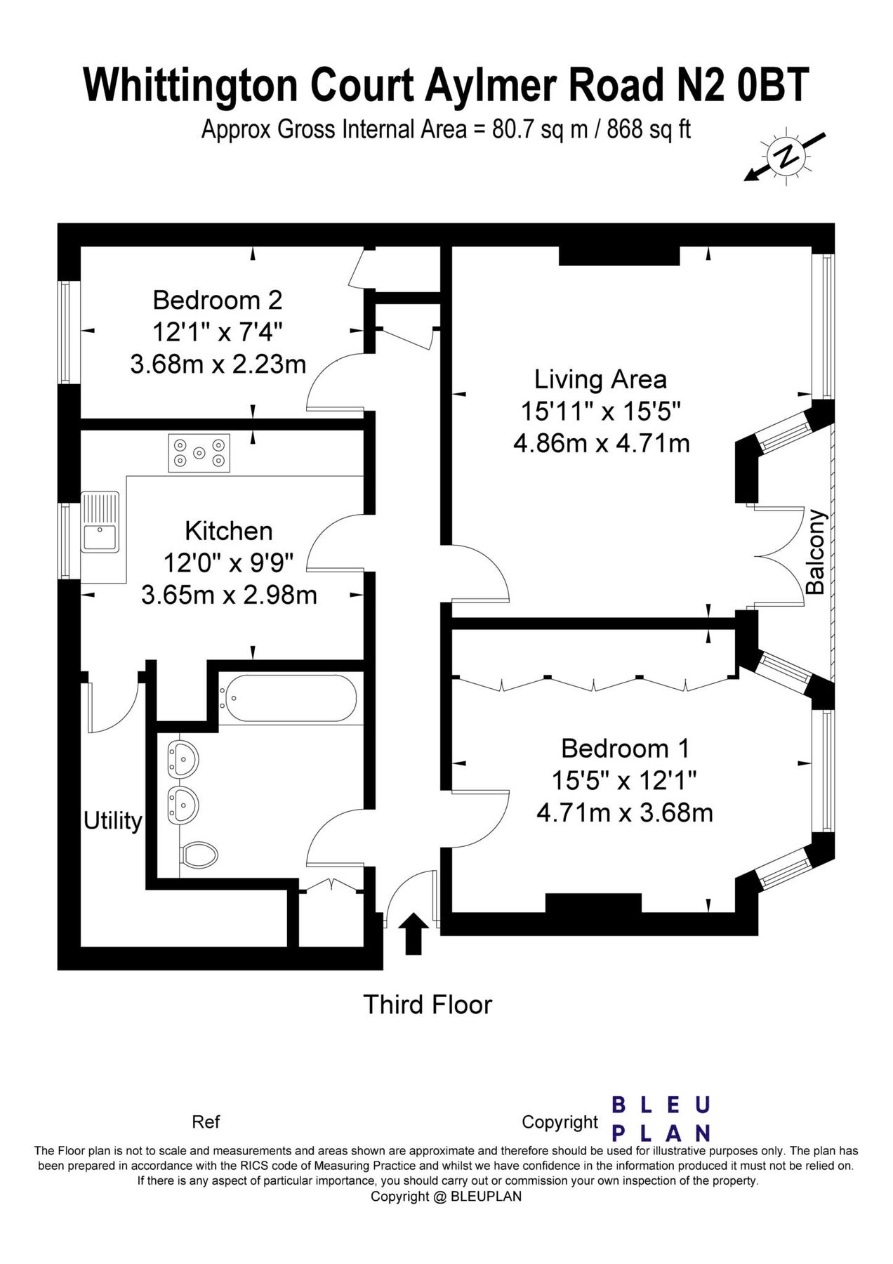 2 bed flat for sale in Aylmer Road, East Finchley N2 Zoopla