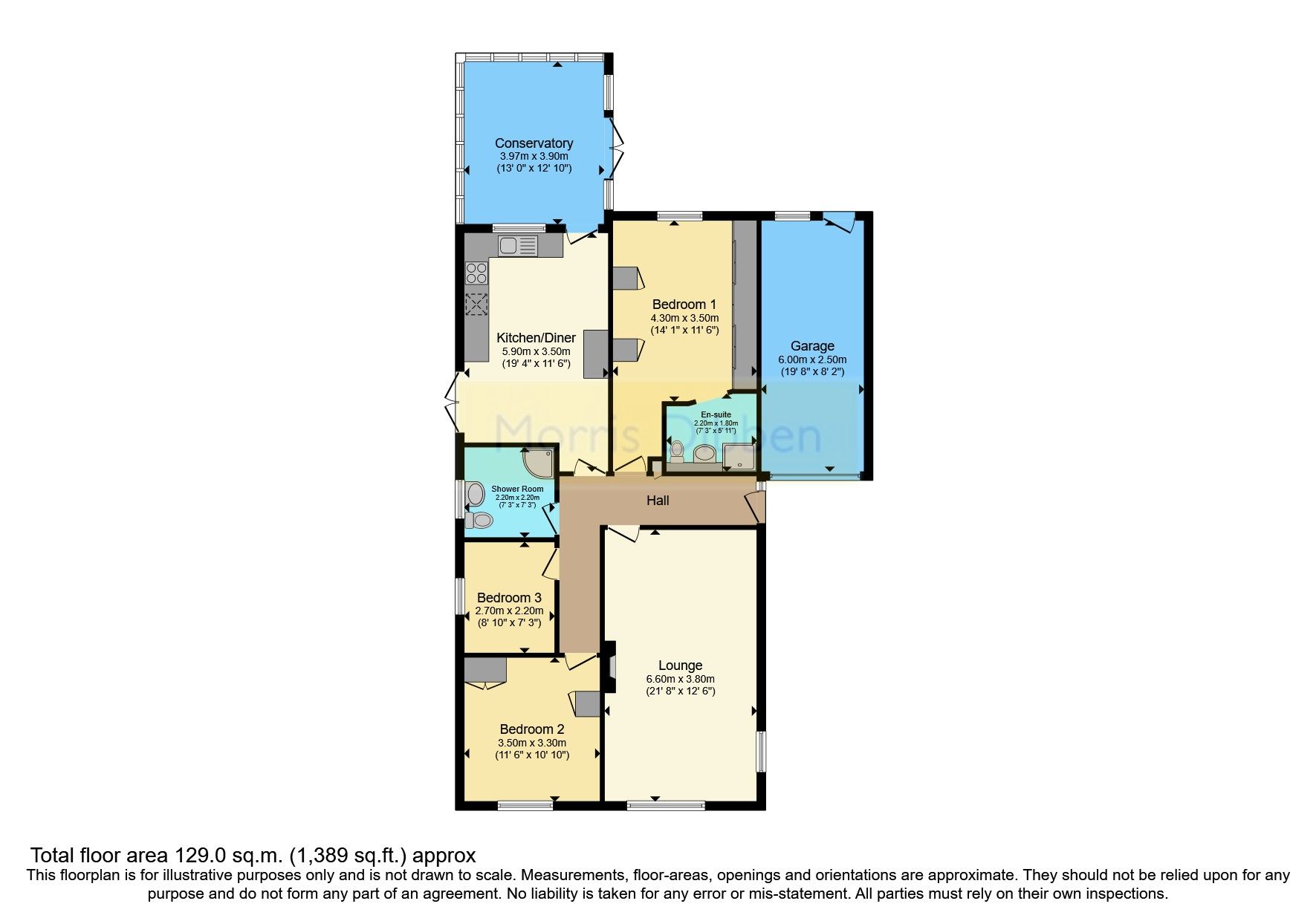3 bed bungalow for sale in Longwood Avenue, Waterlooville, Hampshire