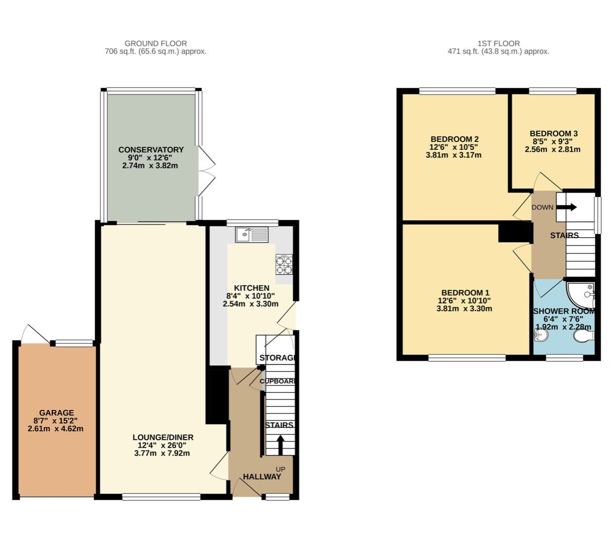 3 bed detached house for sale in Colemans Moor Road, Woodley, Reading