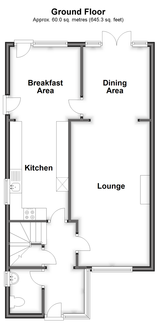 3 bed semidetached house for sale in The Avenue, Greenacres, Aylesford