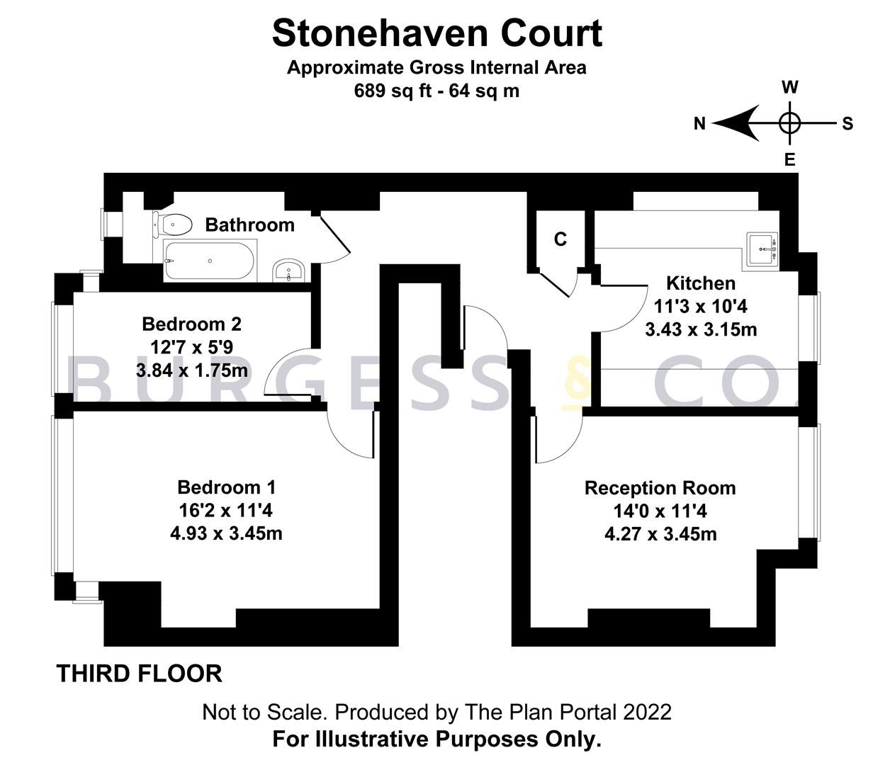 2 bed flat for sale in Knole Road, BexhillOnSea TN40 Zoopla