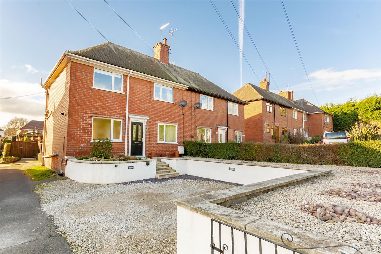 3 bed semidetached house for sale in West Lane, Edwinstowe, Mansfield