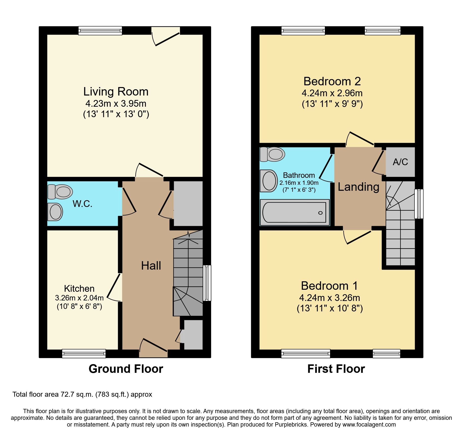 2 bed semidetached house for sale in Elizabeth Road, West Chadsmoor