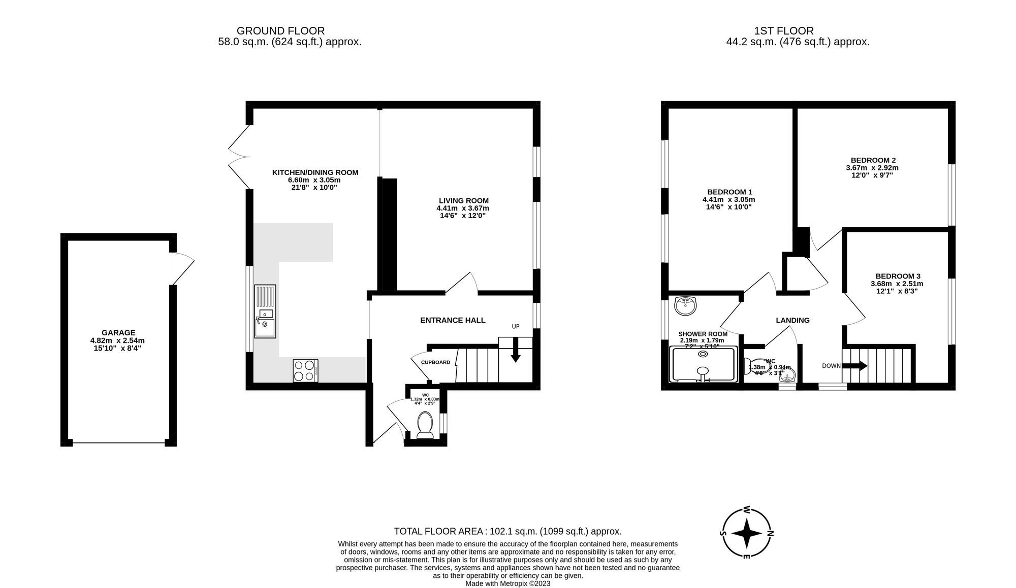 3 bed semidetached house for sale in Ewhurst Road, Crawley RH11 Zoopla