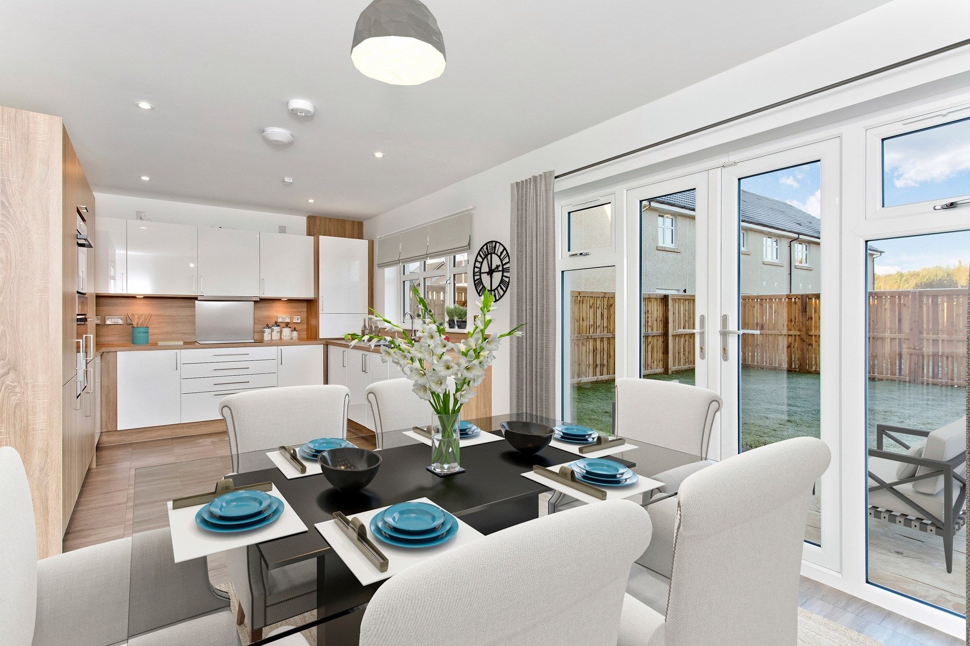 New home, 3 bed terraced house for sale in "Banff" at Cammo Grove