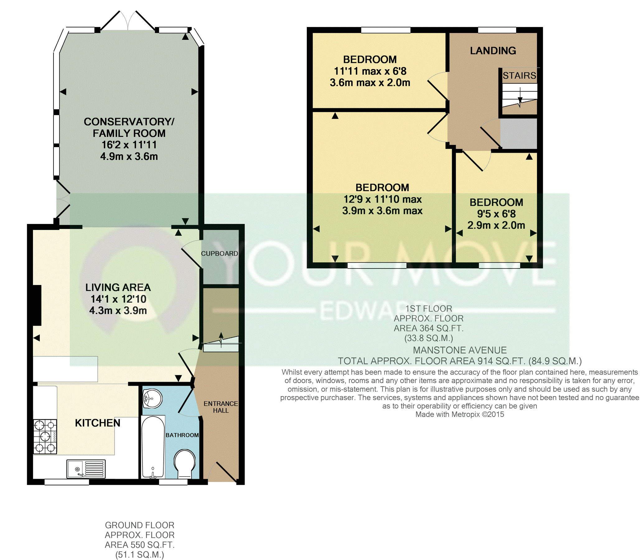 3 bed terraced house for sale in Manstone Avenue, Sidmouth, Devon EX10