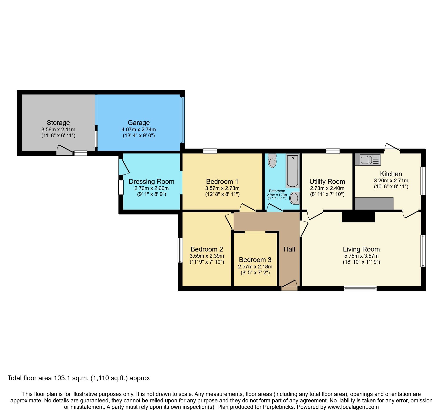 3 bed detached bungalow for sale in Cromwell Road, Preston PR1 Zoopla