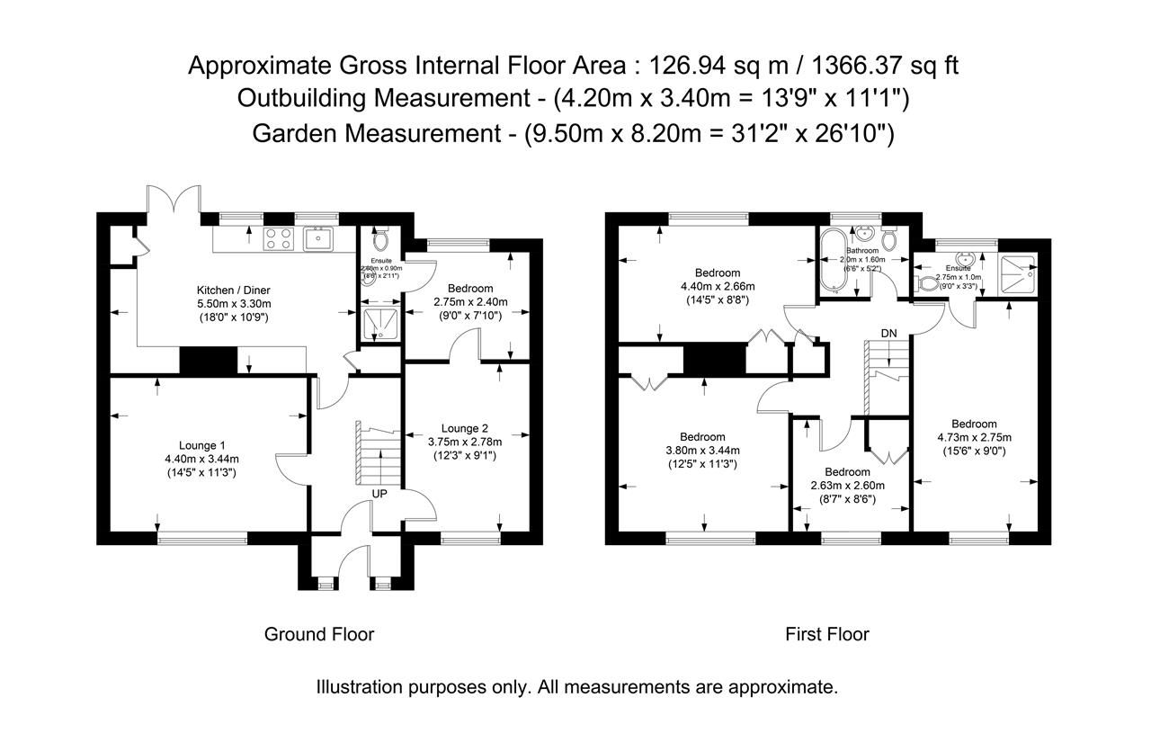5 bed semidetached house for sale in Denham Green Close, Denham