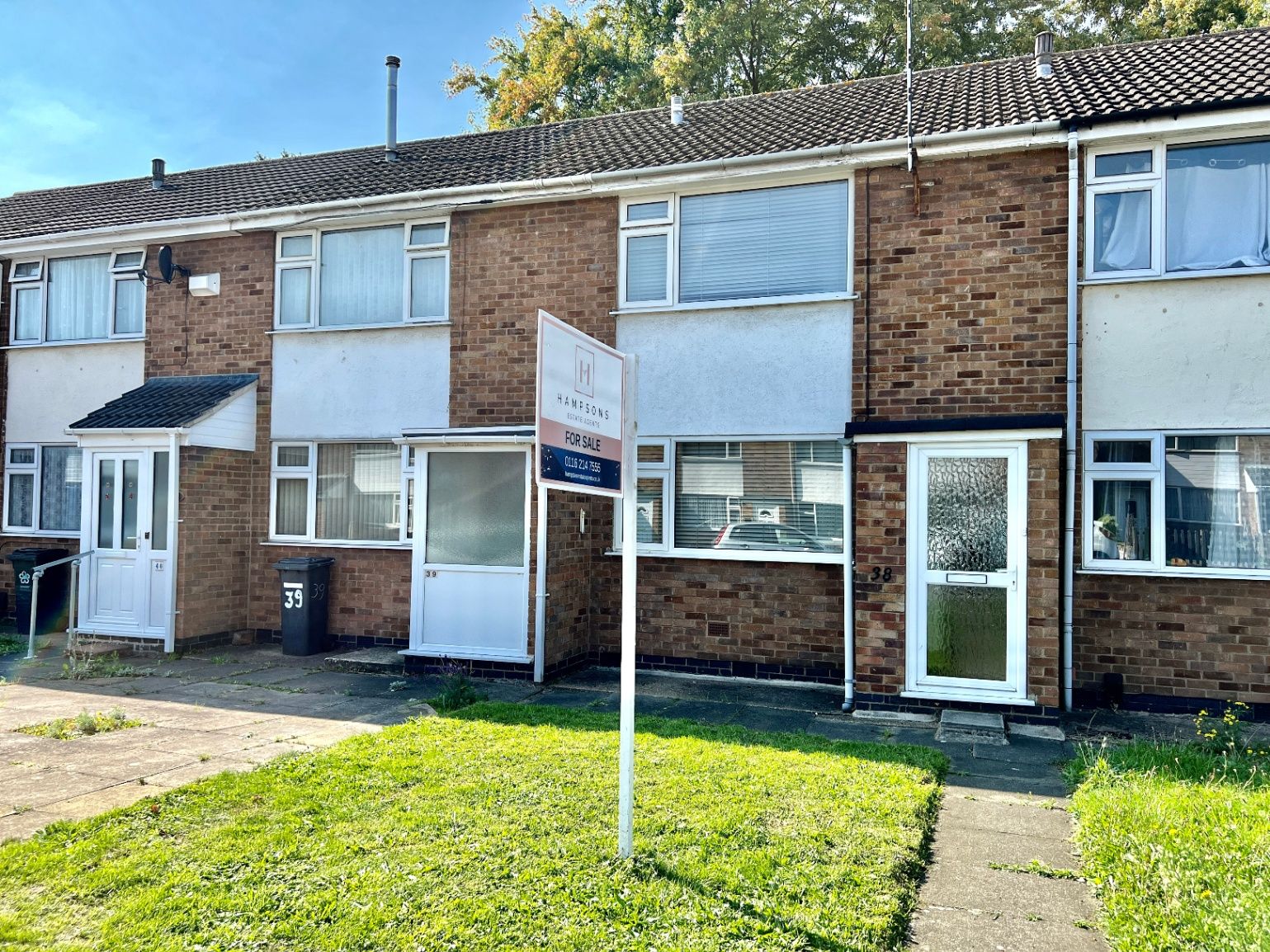 2 bed terraced house for sale in Jeremy Close, Belgrave, Leicester LE4