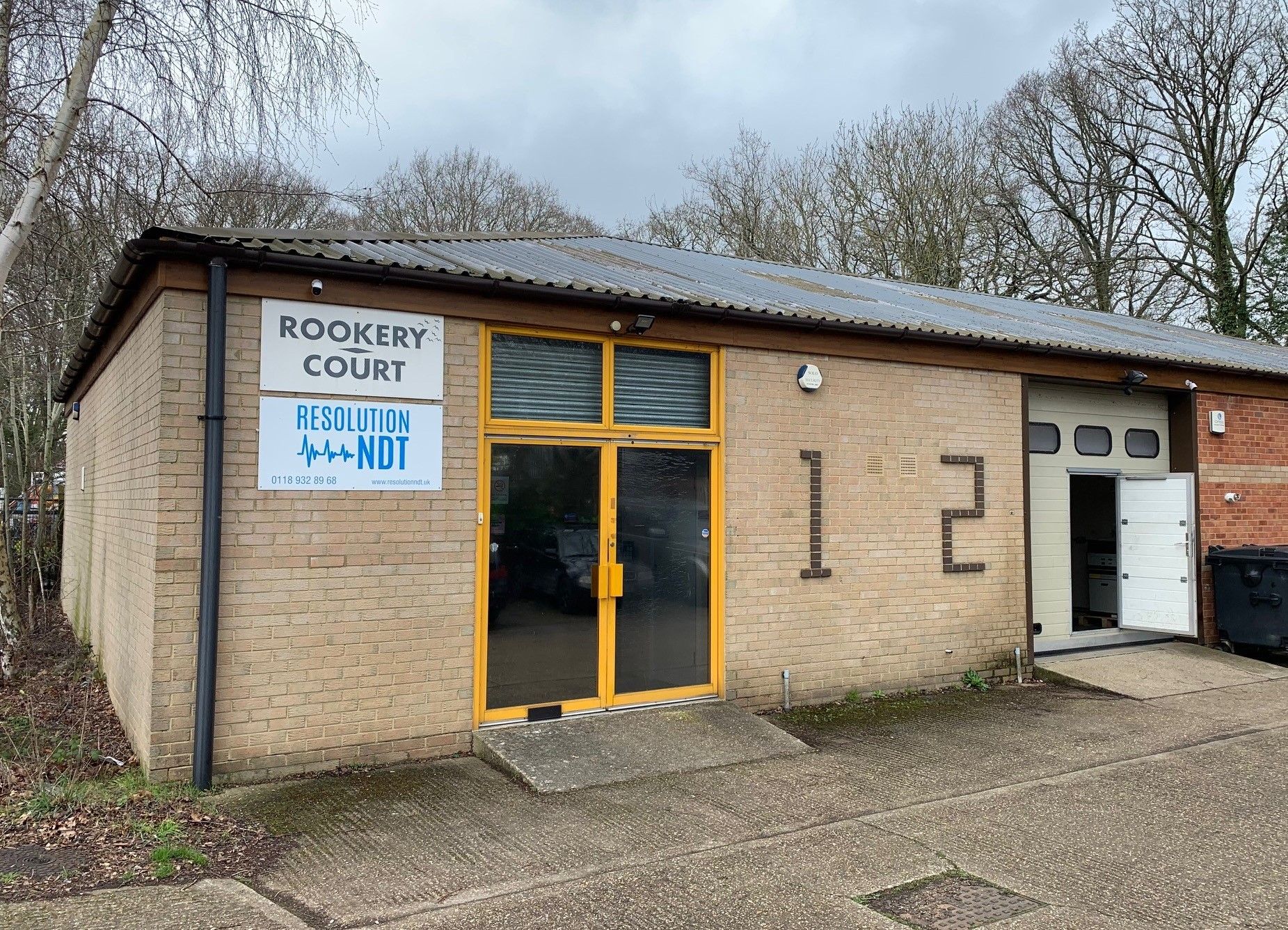 Industrial to let in Units 1 & 2 Rookery Court, Hogwood Industrial