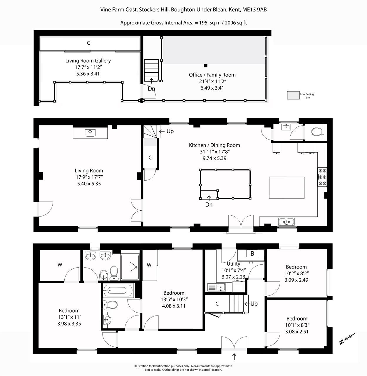 4 bed detached house to rent in Vine Farm Oast, Stockers Hill, BoughtonUnderBlean ME13 Zoopla