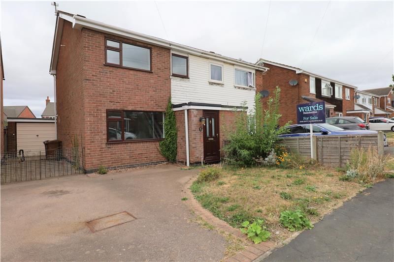 3 bed semidetached house for sale in Clifton Way, Hinckley