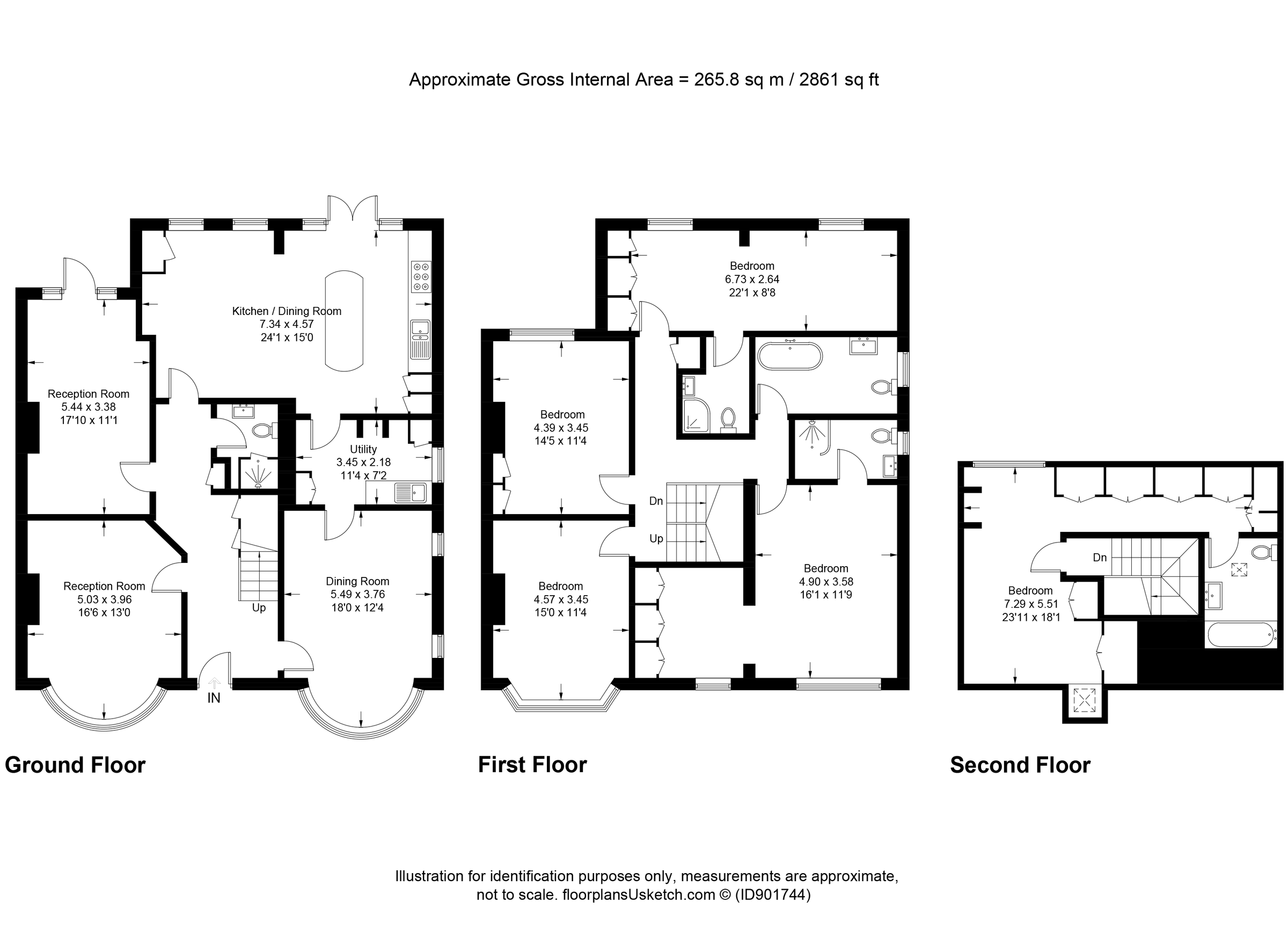 5 bed semidetached house for sale in Cambridge Avenue, New Malden KT3
