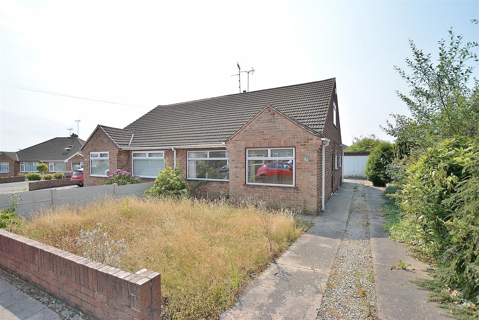 3 bed semidetached bungalow for sale in Chilton Crescent, Mansfield