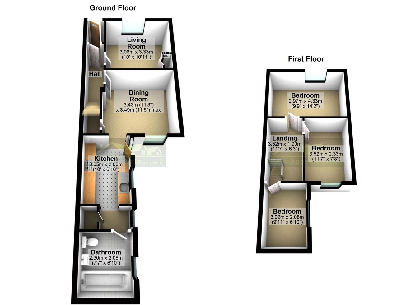 3 bed terraced house for sale in Daniel Place, Penzance TR18 Zoopla