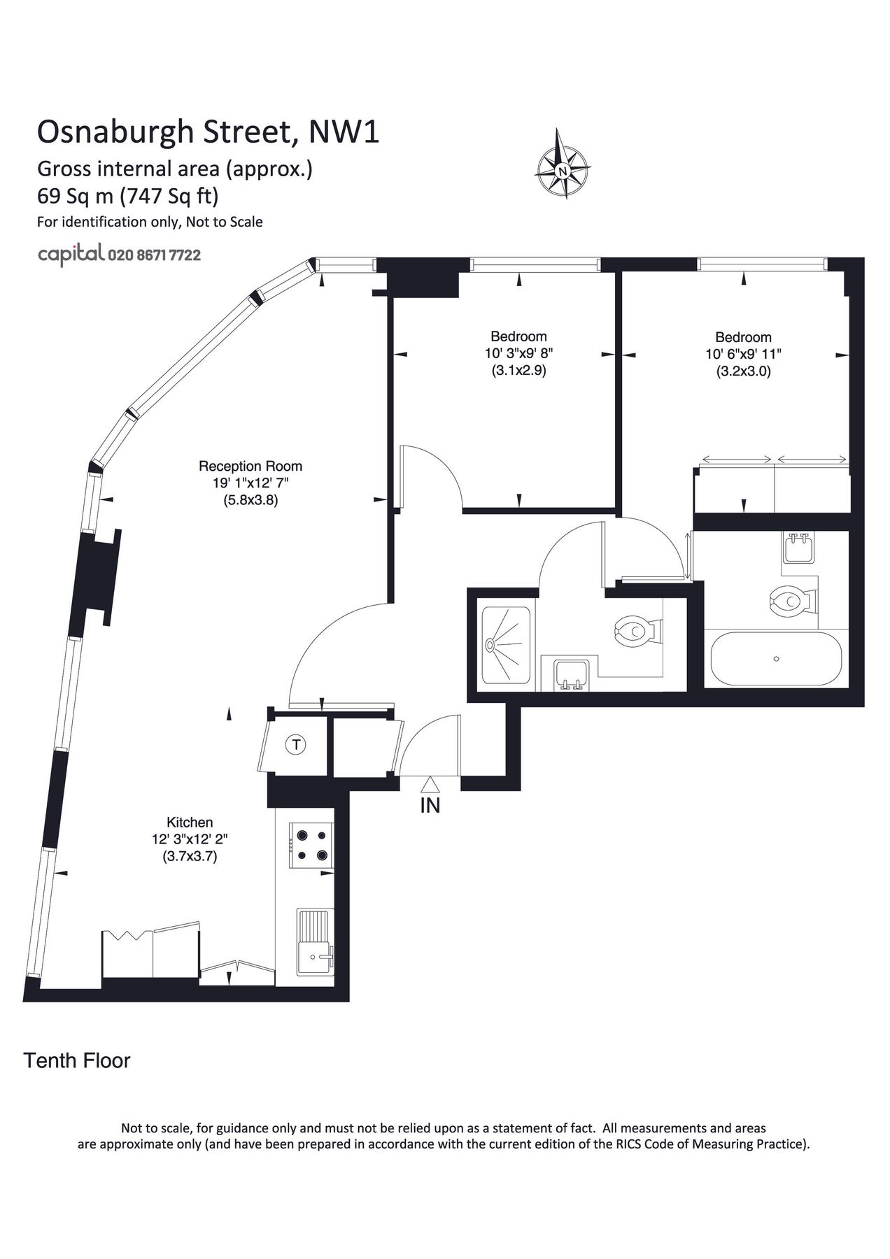 2 bed flat for sale in Osnaburgh Street, London NW1 Zoopla