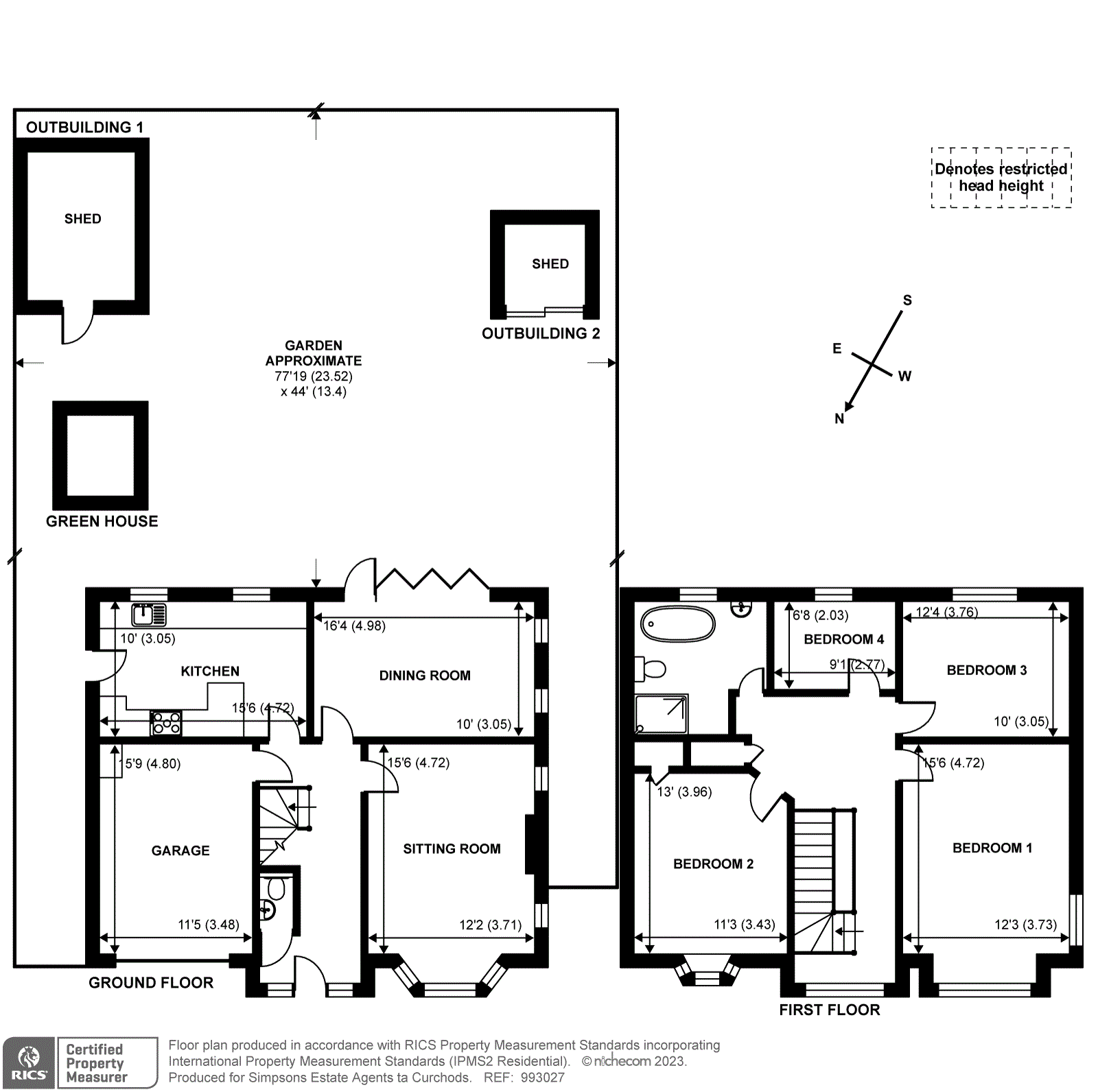 4 bed detached house for sale in Oatlands Drive, Weybridge KT13 Zoopla
