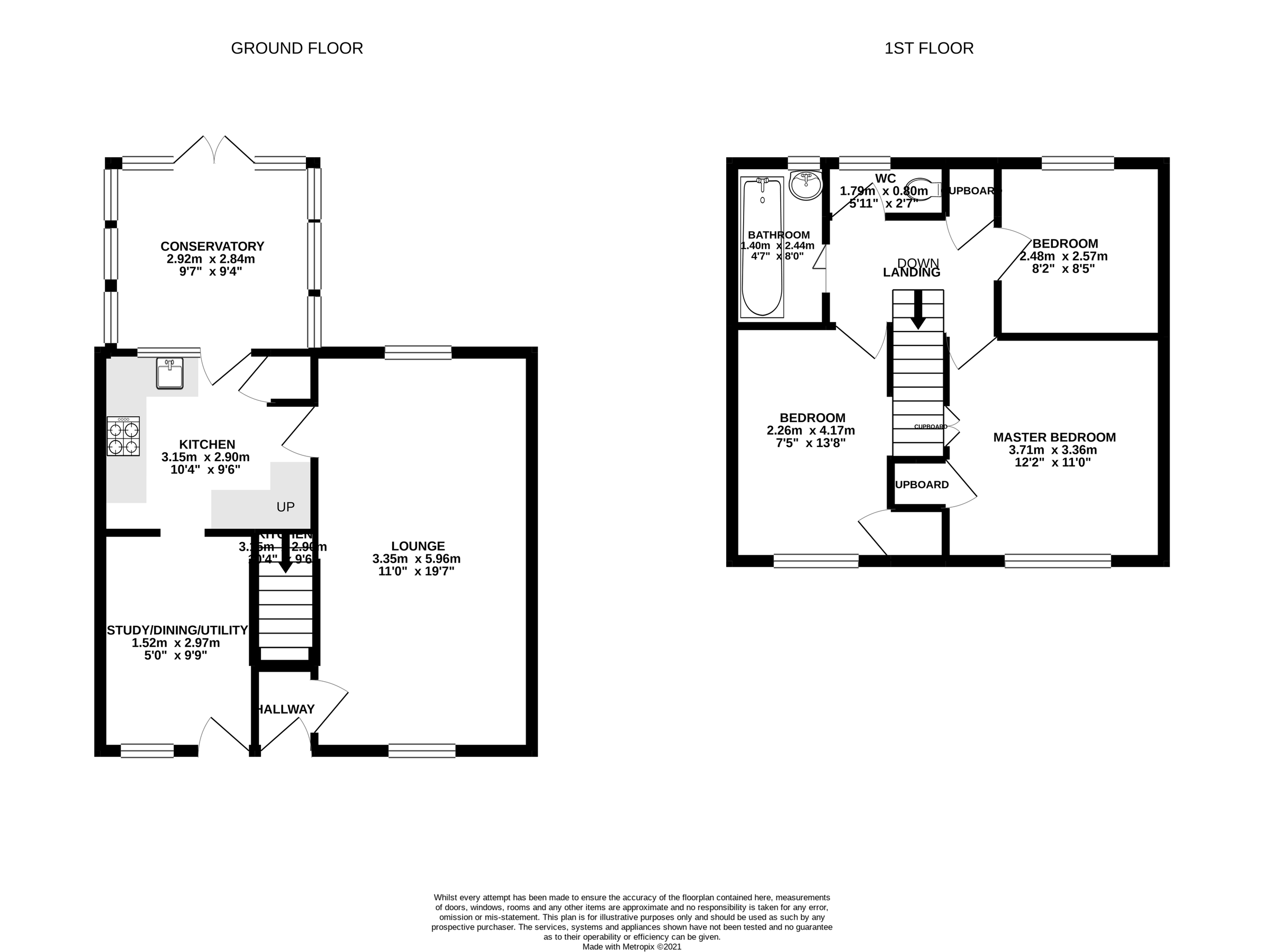 3 bed terraced house to rent in Kent View Road, Vange, Basildon SS16