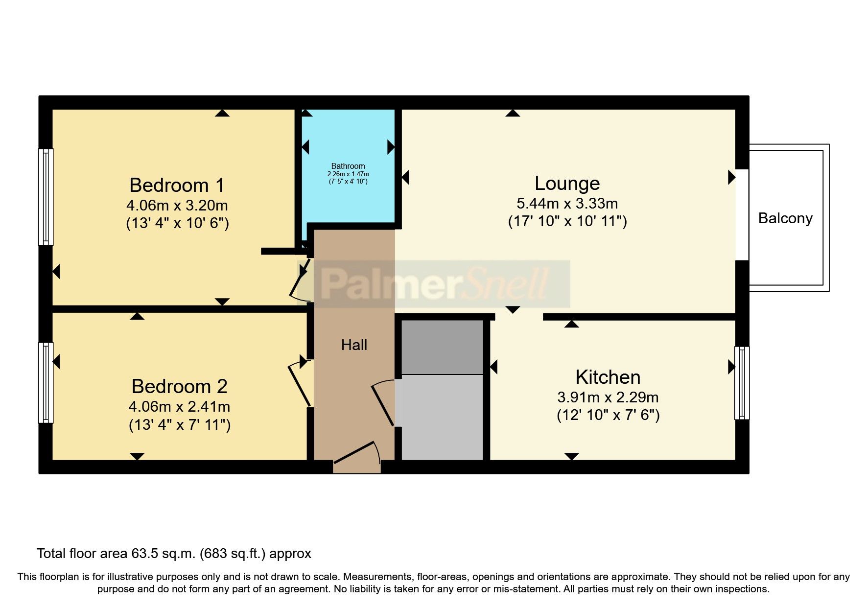 2 bed flat for sale in Upper Church Road, WestonSuperMare, Somerset