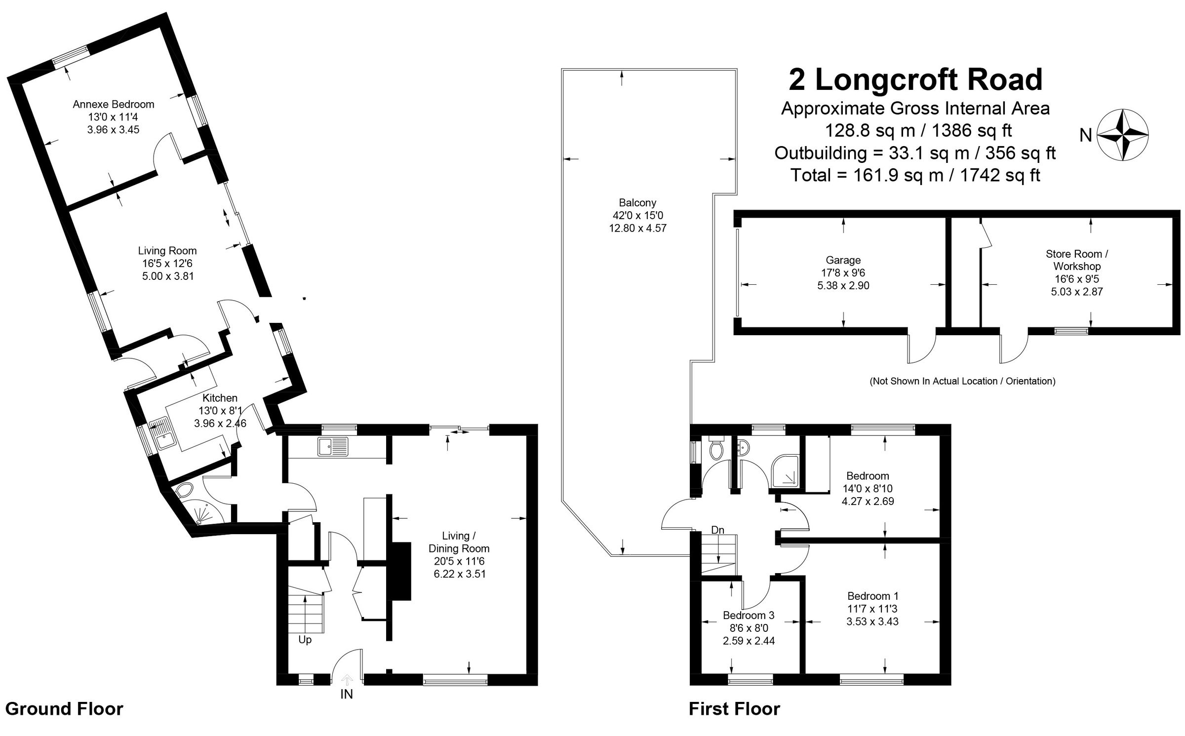 3 bed semidetached house for sale in Longcroft Road, Thatcham