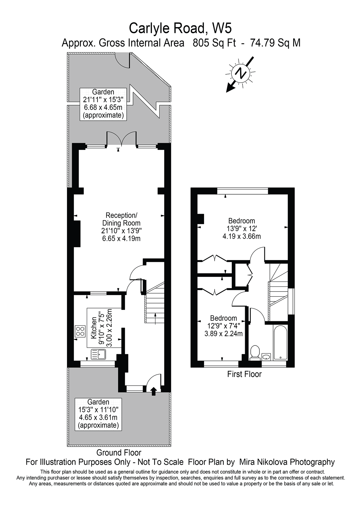 2 bed semidetached house for sale in Carlyle Road, Ealing W5 Zoopla