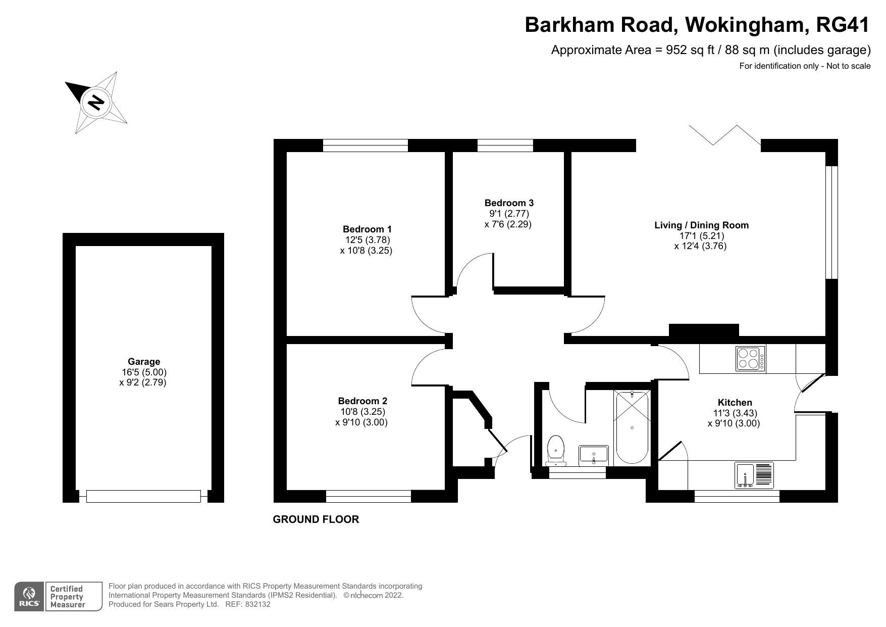3 bed detached bungalow for sale in Barkham Road, Wokingham RG41 Zoopla