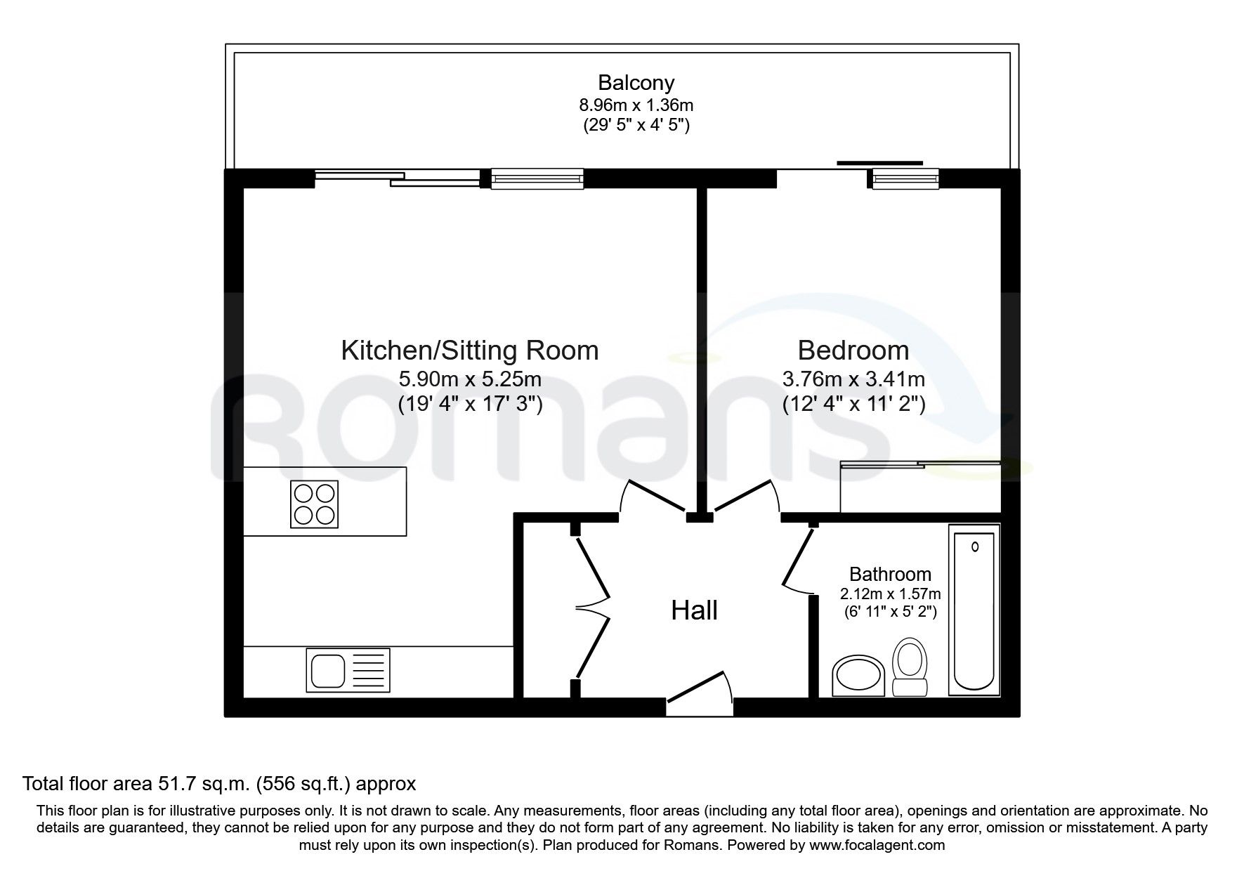 1 bed flat to rent in Wokingham Road, Binfield, Bracknell RG42 Zoopla
