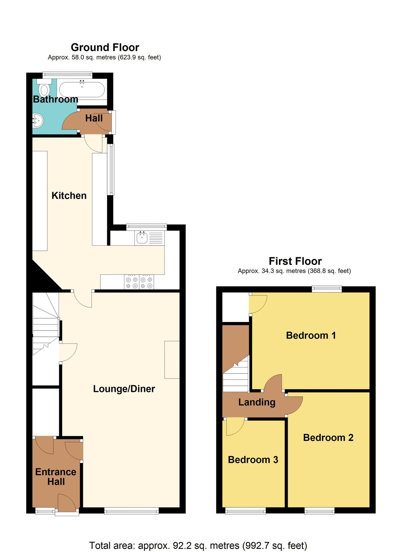 3 bed terraced house for sale in Newport Road, Cwmcarn, Cross Keys