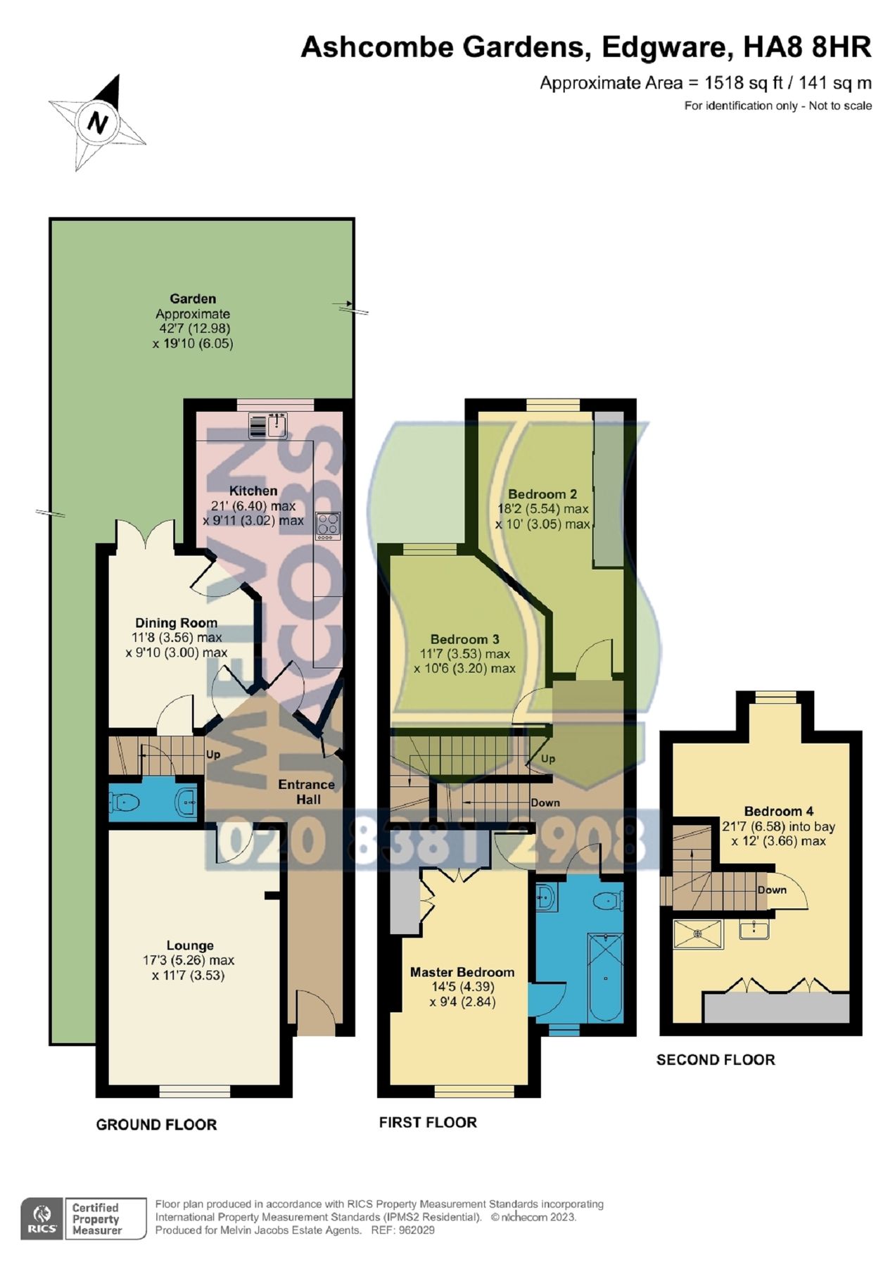 4 bed semidetached house for sale in Gardens, Edgware