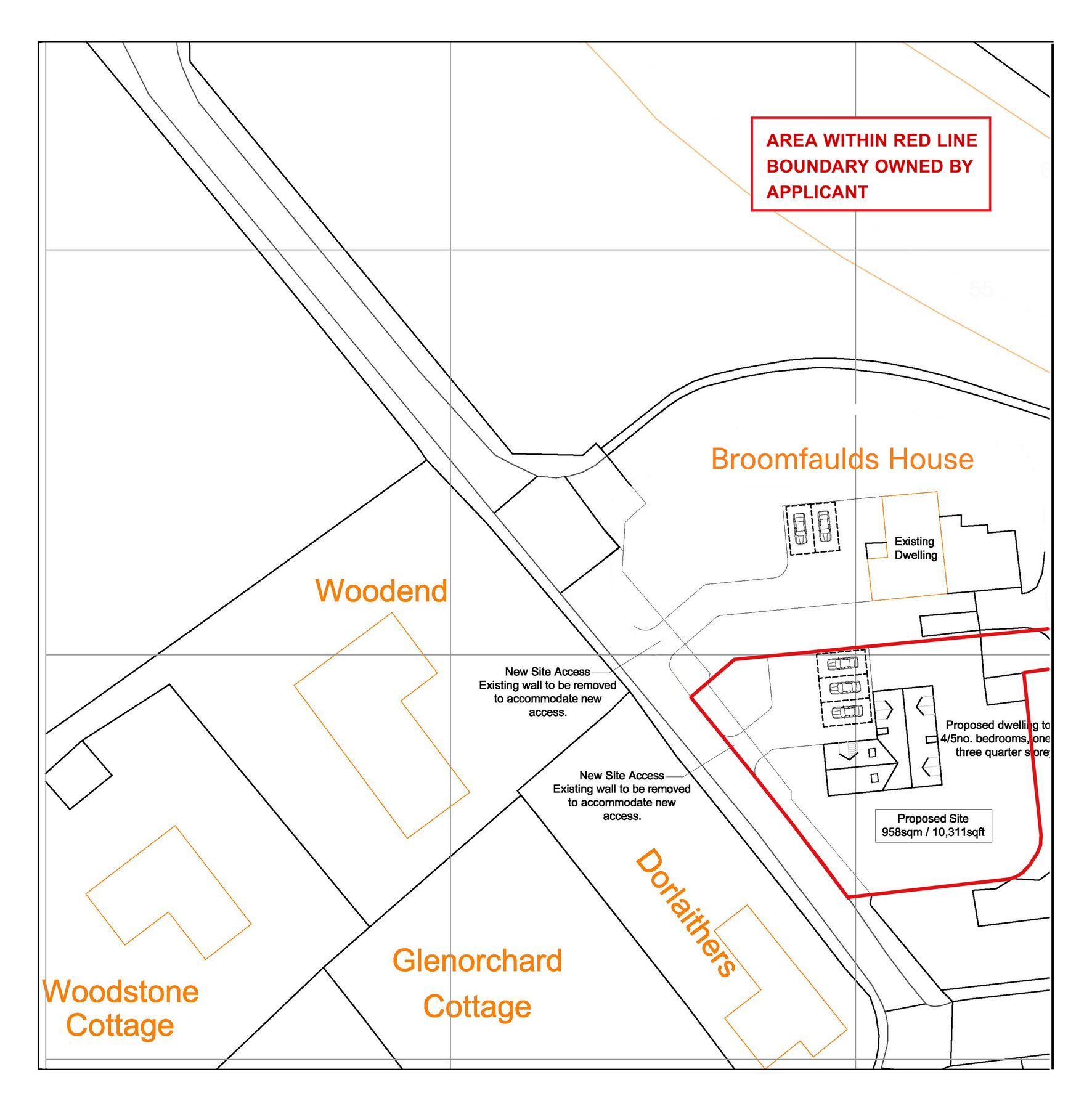 Plot Map Of Property Land For Sale In Plot Of Land, Glenorchard Road, Balmore G64 - Zoopla