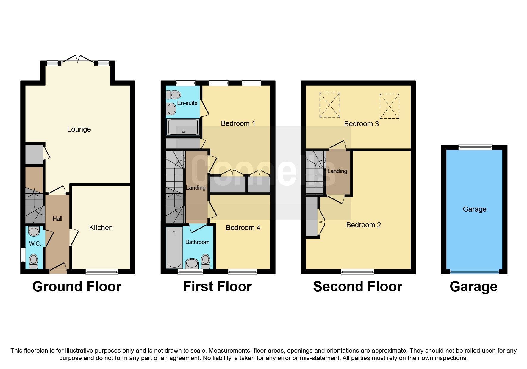 4 bed town house for sale in Pioneer Road, Swindon SN25 Zoopla