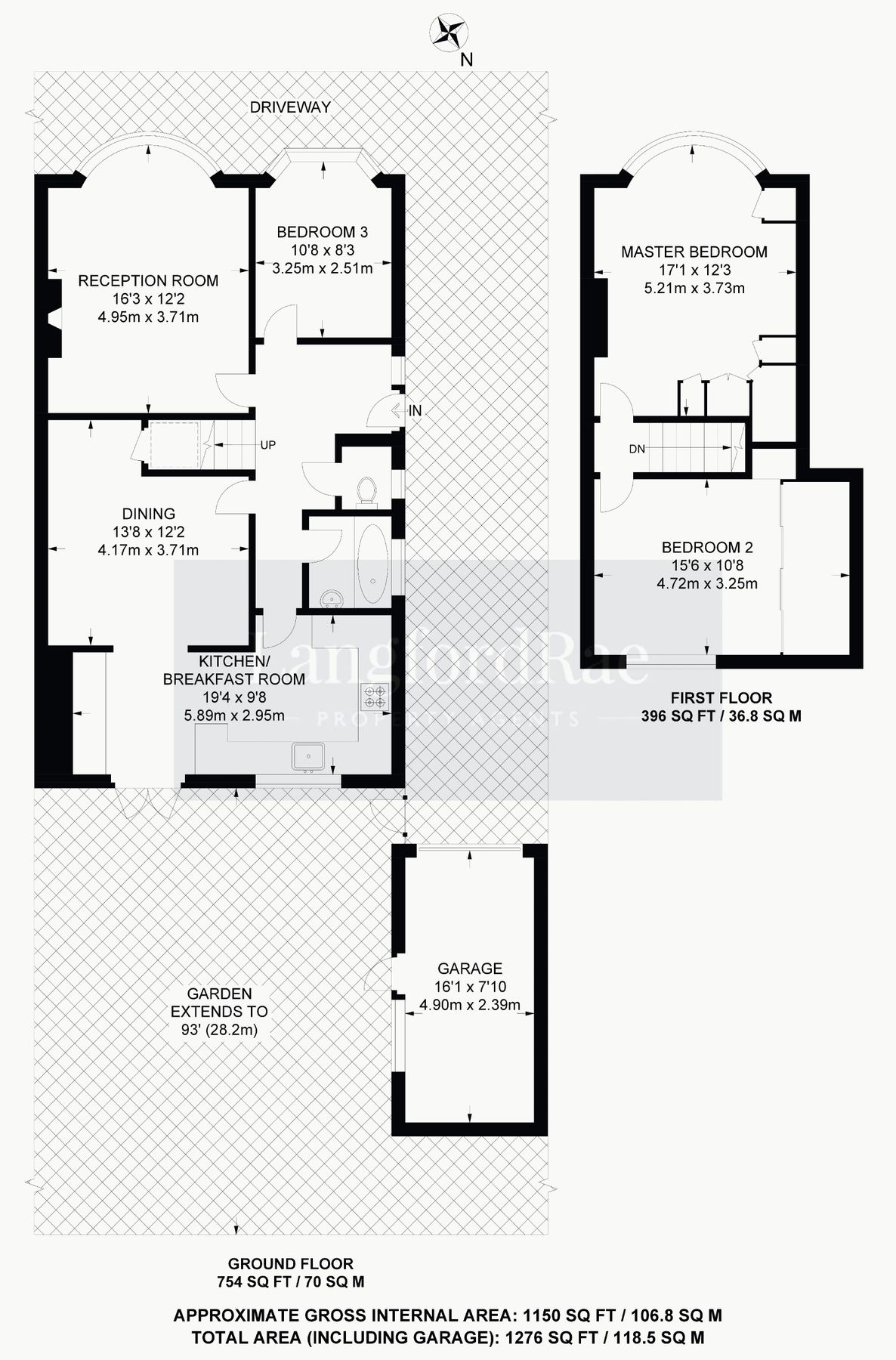 3 bed semidetached house for sale in Warren Road, Chelsfield