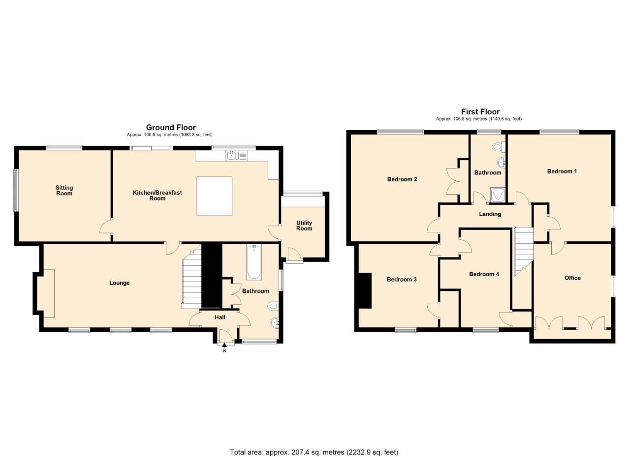 4 bed detached house for sale in Kennexstone, Llangennith, Swansea SA3
