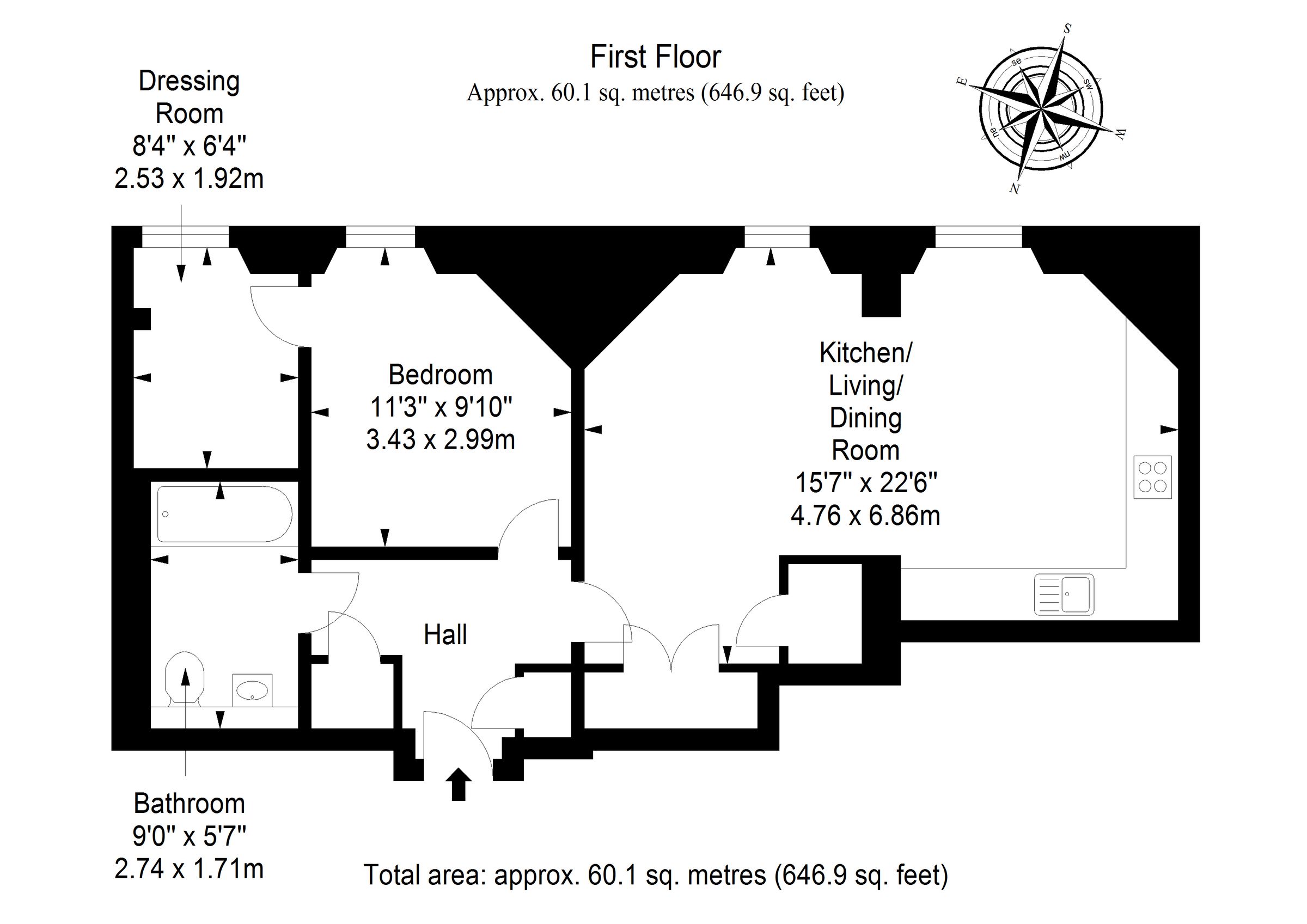 1 bed flat for sale in 15 Marine House, Muirfield Drive, Gullane EH31