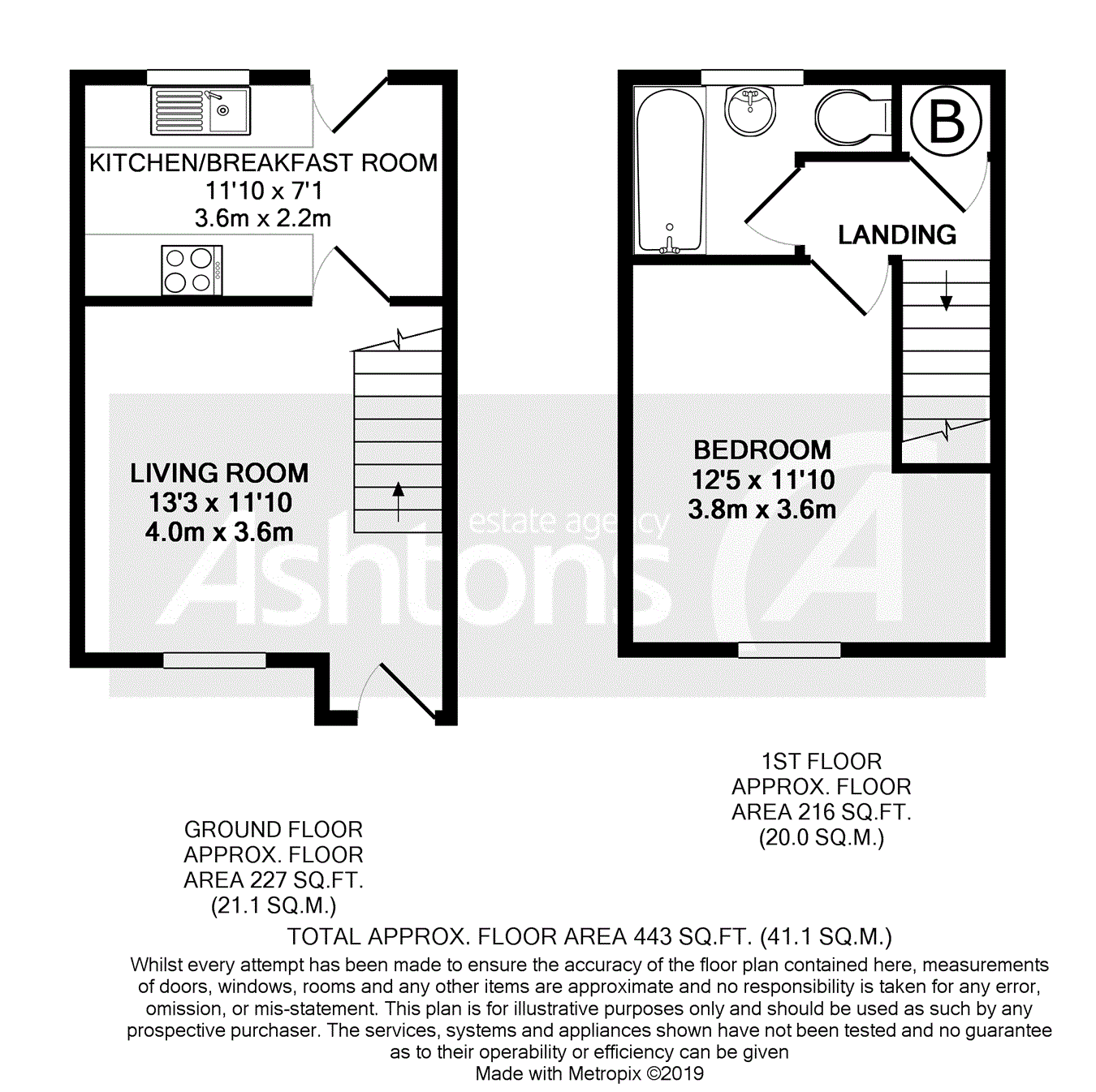 1 bed semidetached house to rent in Chepstow Close, Callands