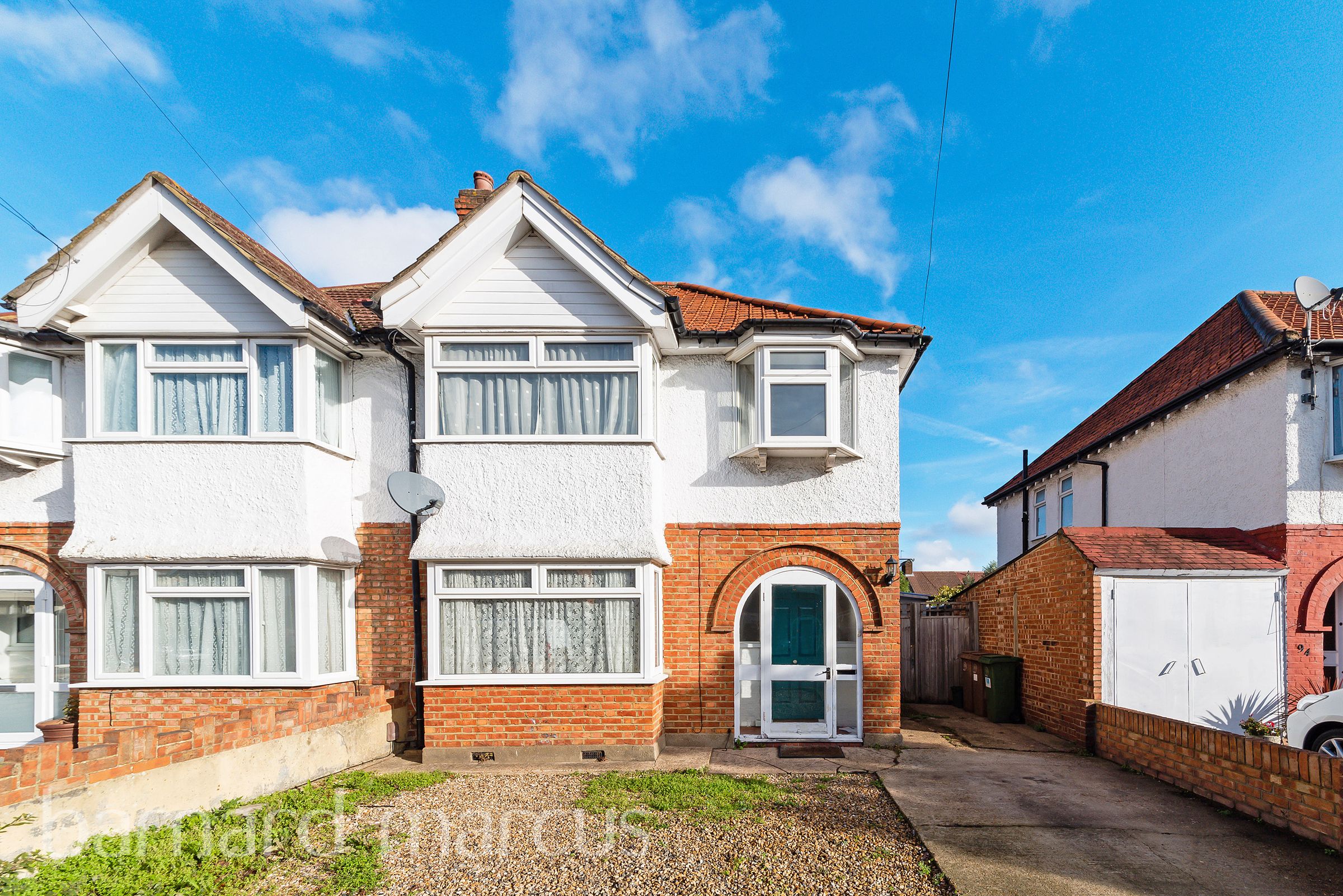 3 bed semidetached house to rent in Ash Road, North Cheam, Sutton SM3