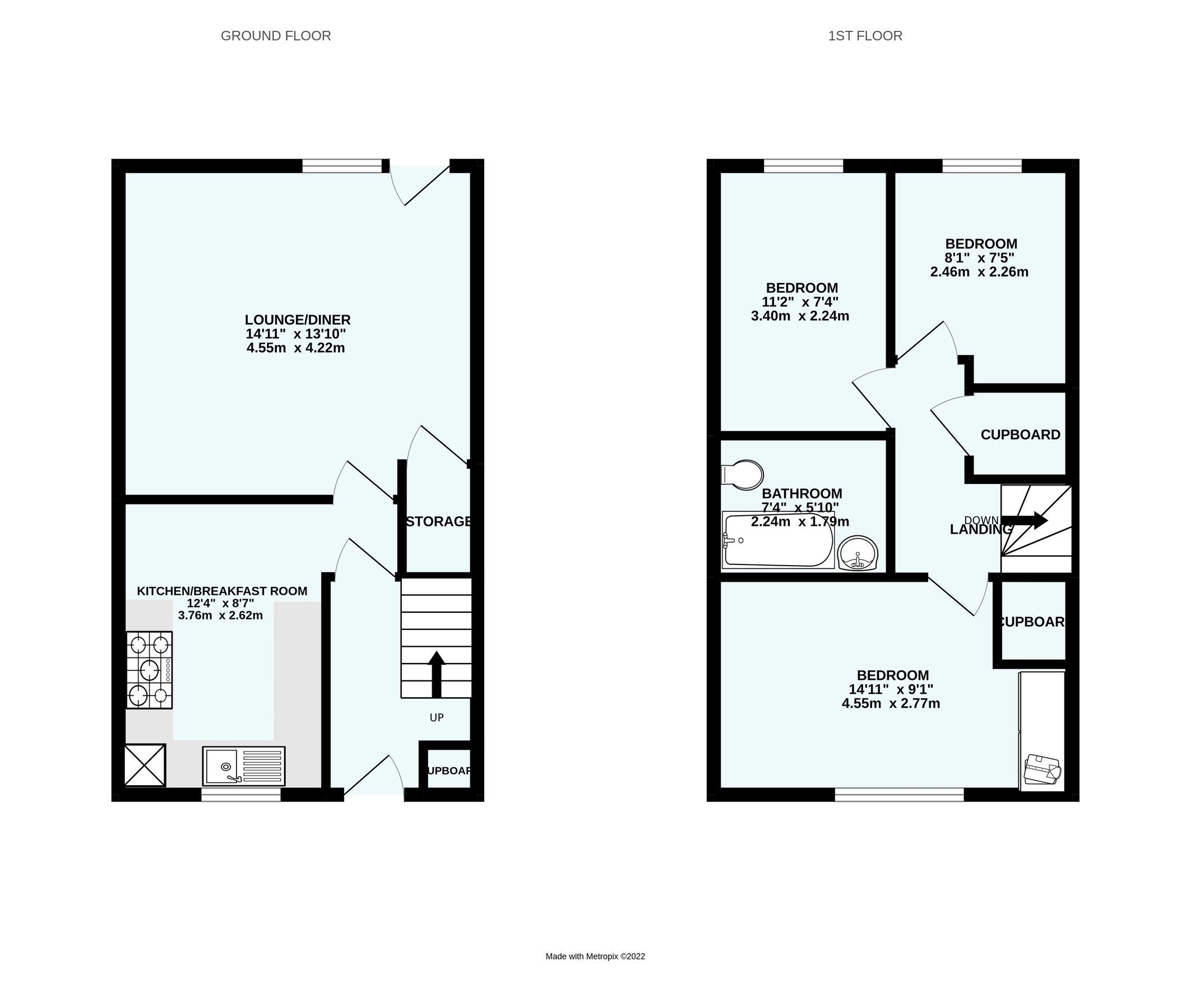 3 bed terraced house for sale in Rose Hill Close, Kingskerswell, Newton