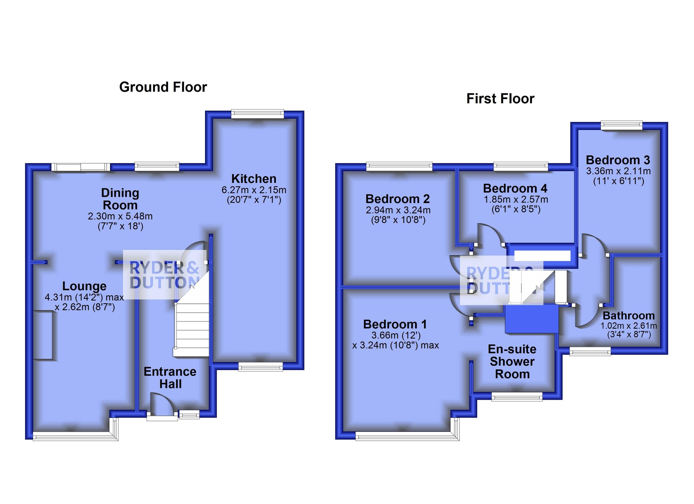 4 bed semidetached house for sale in Parsons Drive, Middleton